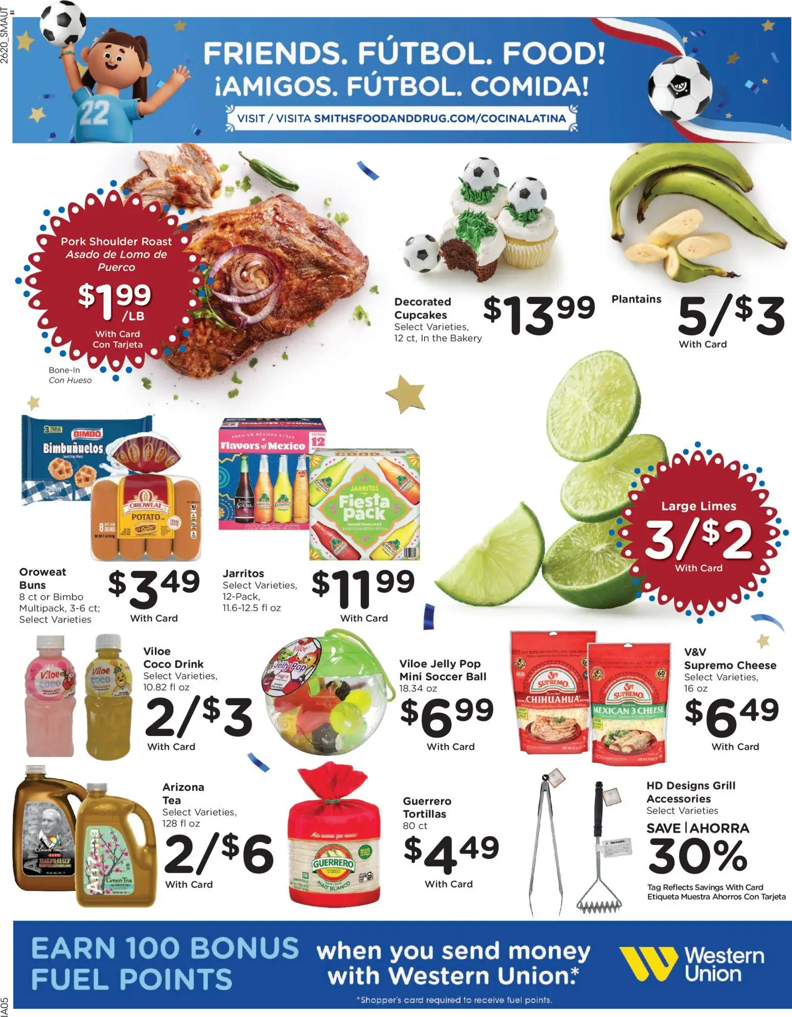 Smith's Weekly Ad - NM - valid from 17.06.2026 | Page: 10 | Products: Bakery, Green Tea, Cheese, Tea