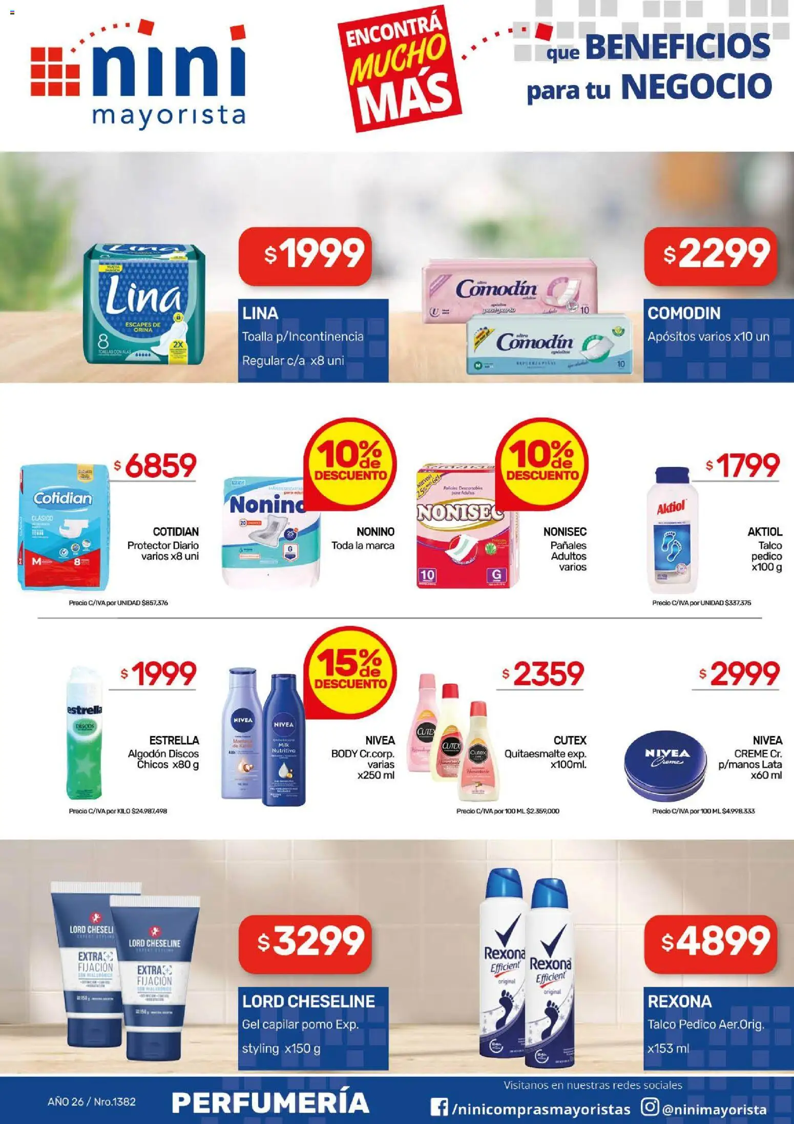 NINI Mayorista catálogo │ válido desde el 19/10/2026 | Página: 8