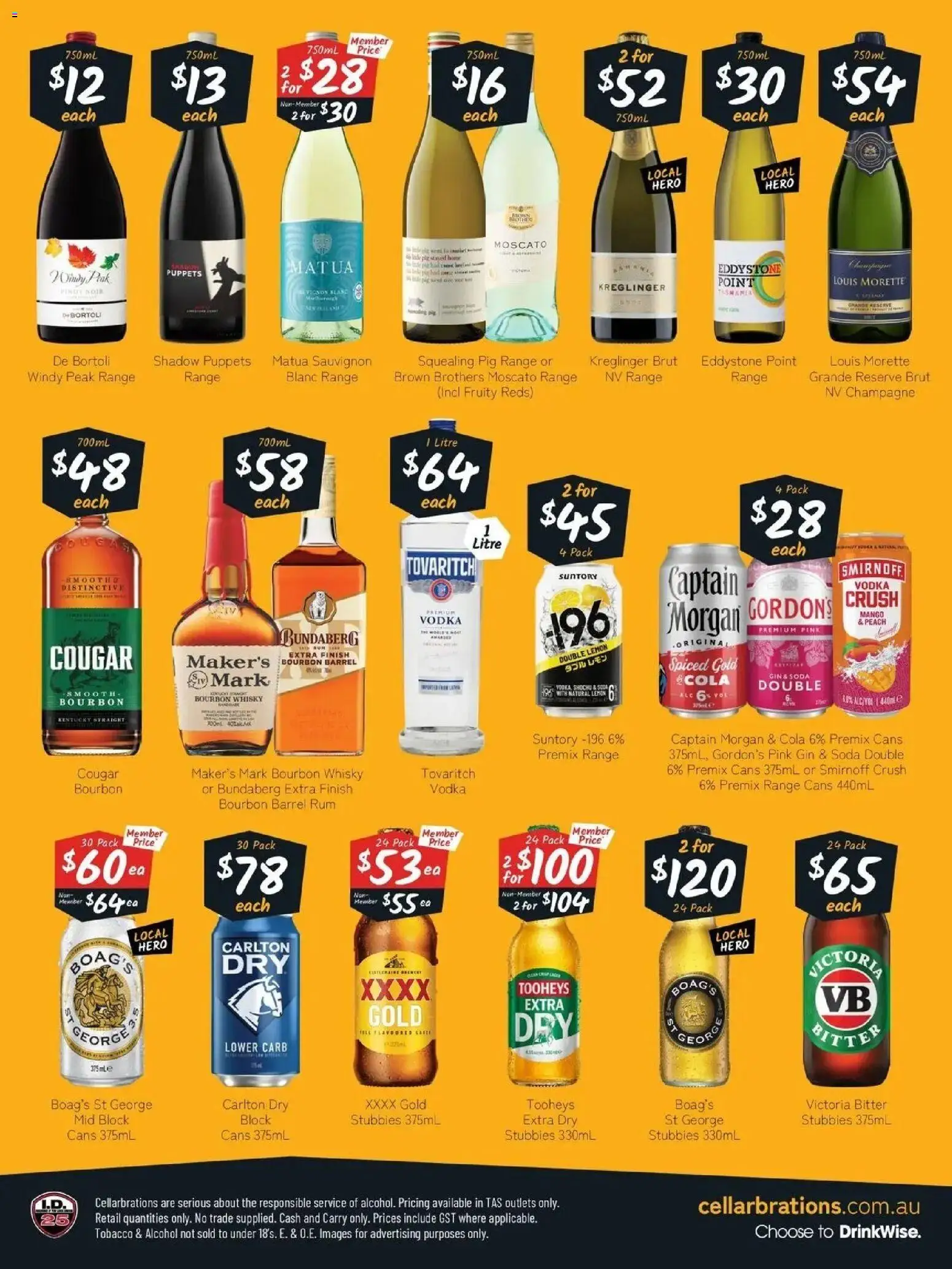 Cellarbrations catalogue - valid from 10/08/2026 | Page: 2 | Products: Bourbon, Rum, Lemon, Mango