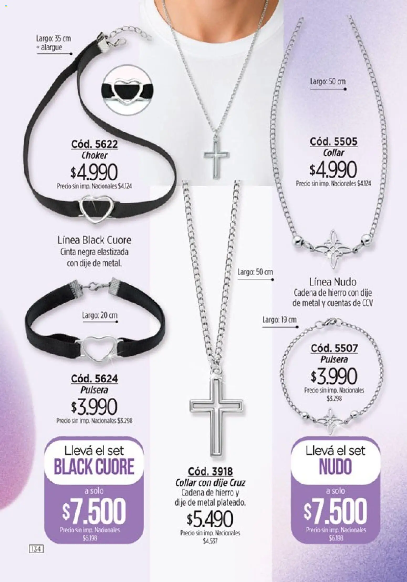 Amodil - Campaña 11 │ válido desde el 01.07.2026 | Página: 134 | Productos: Pulsera, Cinta, Collar, Cadena