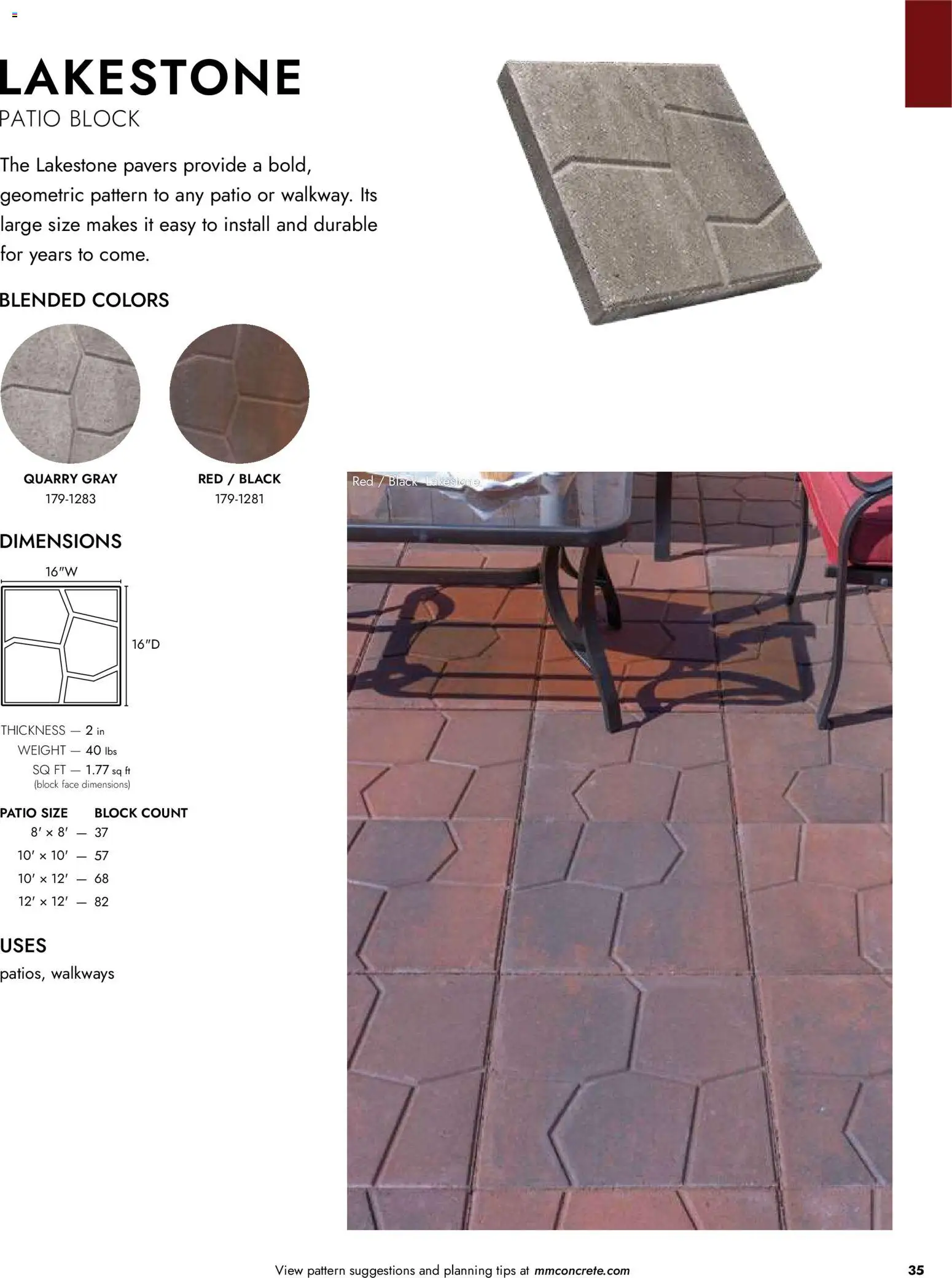 Menards Landscape Catalog - valid from 02.04.2026 | Page: 35 | Products: Weight