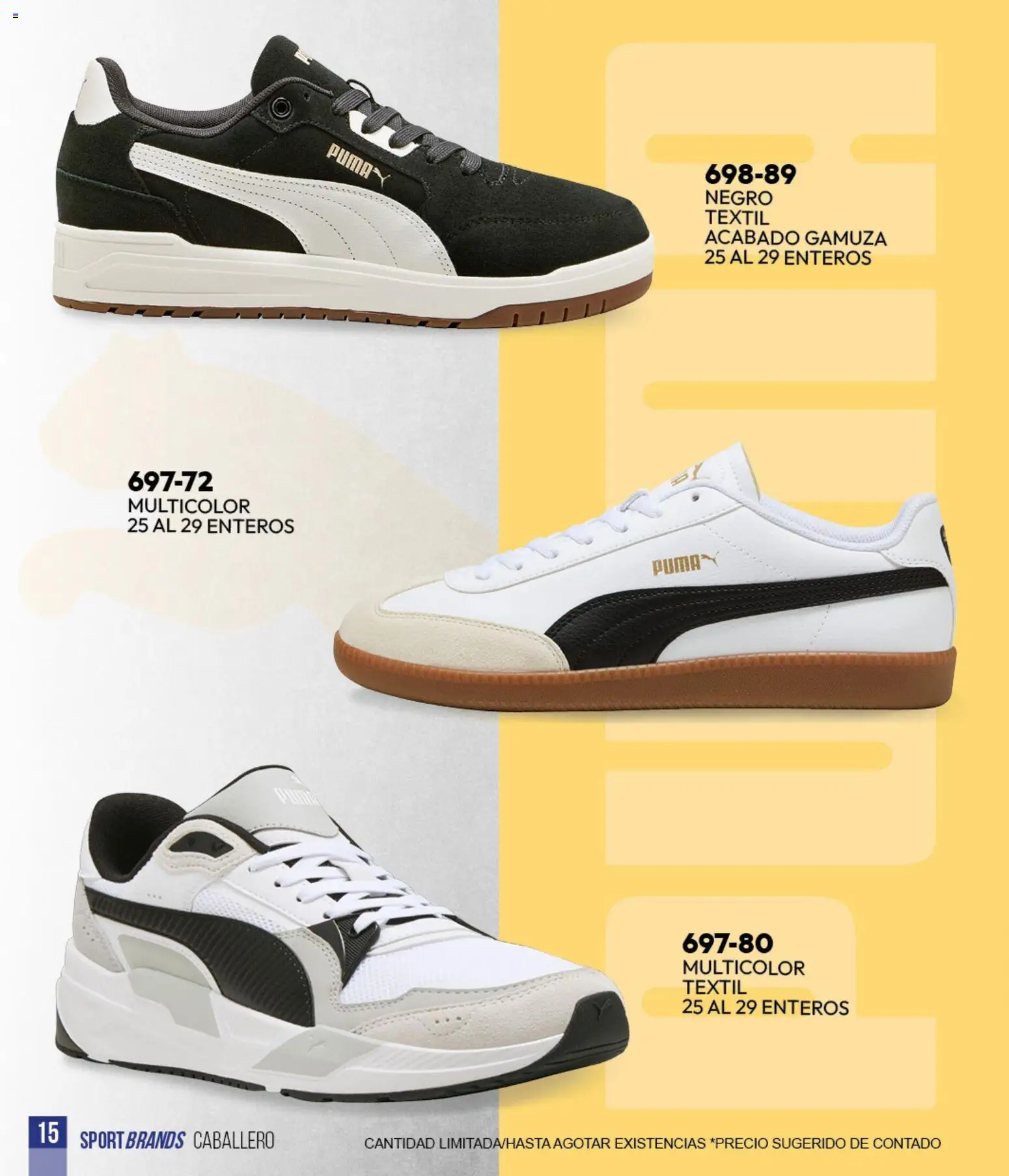 Nuevas ofertas de Cklass válidas en toda la República Mexicana desde el 05.03.2026. ¡Encuentra las mejores ofertas en Cklass catálogo Verano Sportbrands Dama! | Página: 179 | Productos: Gamuza