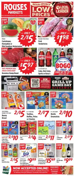 Preview of Rouses weekly ads valid from 08/19/2026 | Page: 1