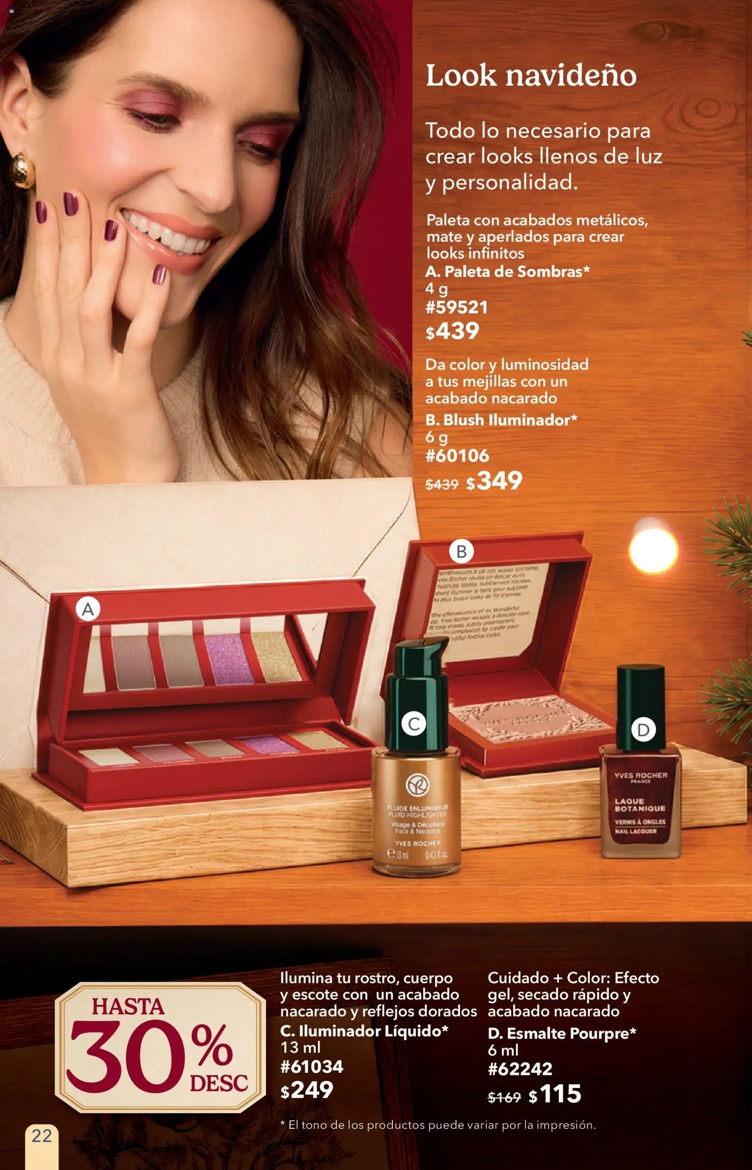 Nuevas ofertas de Yves Rocher válidas en toda la República Mexicana desde el 27/10/2026. ¡Encuentra las mejores ofertas en Yves Rocher campaña 15 2026! | Página: 22