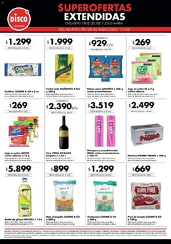 Vista previa Disco - Superofertas extendidas - Cruz del Eje y Jesus Maria válido desde el 08.06.2026