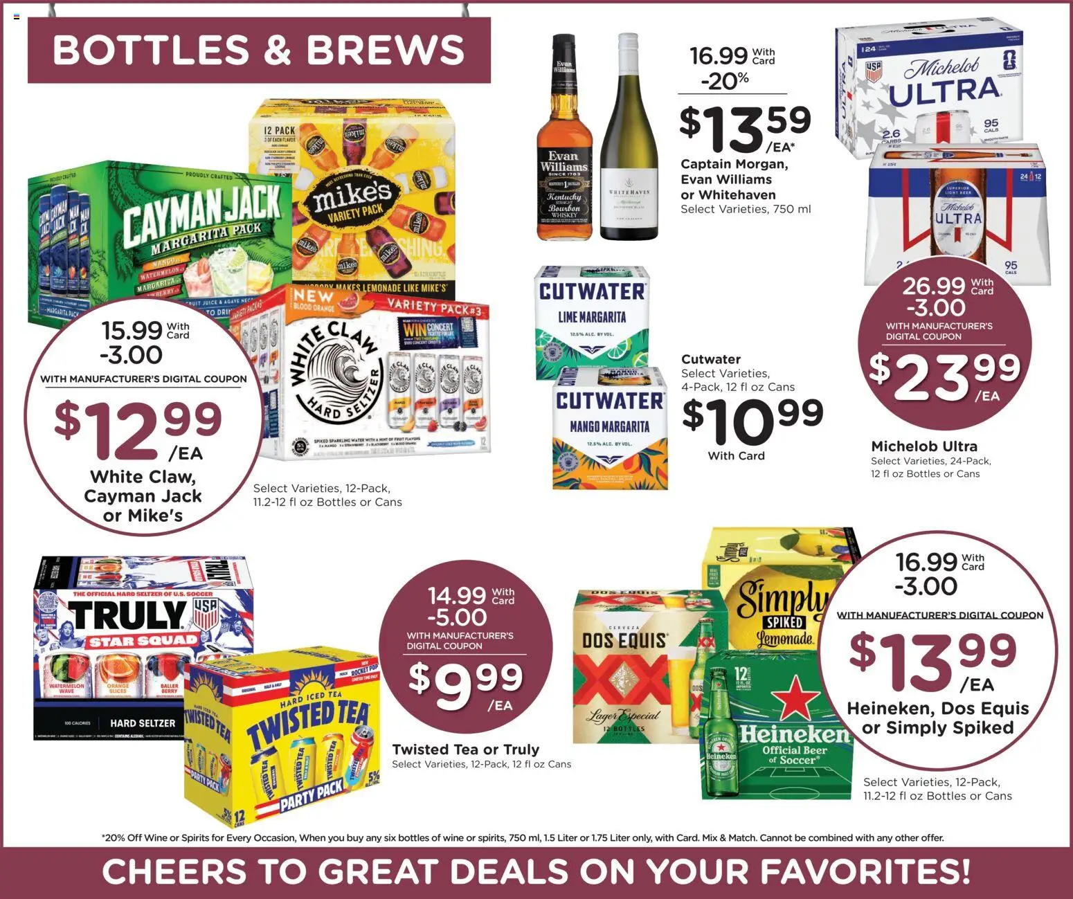 Smith's Weekly Ad - WY - valid from 17.06.2026 | Page: 9 | Products: Tea, Bourbon, Lime, Watermelon