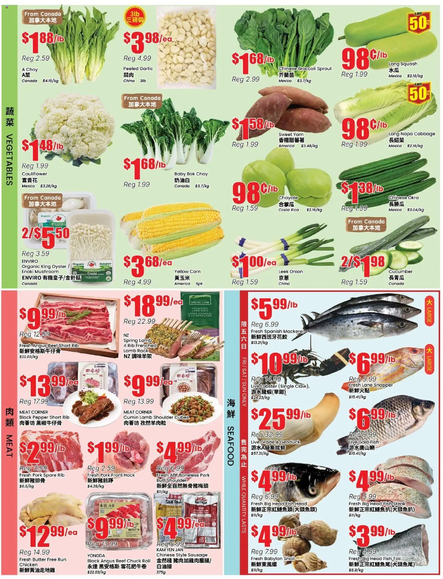 Btrust Supermarket flyer valid from 15.05.2026 | Page: 3 | Products: Fish, Beef, Butter, Pork