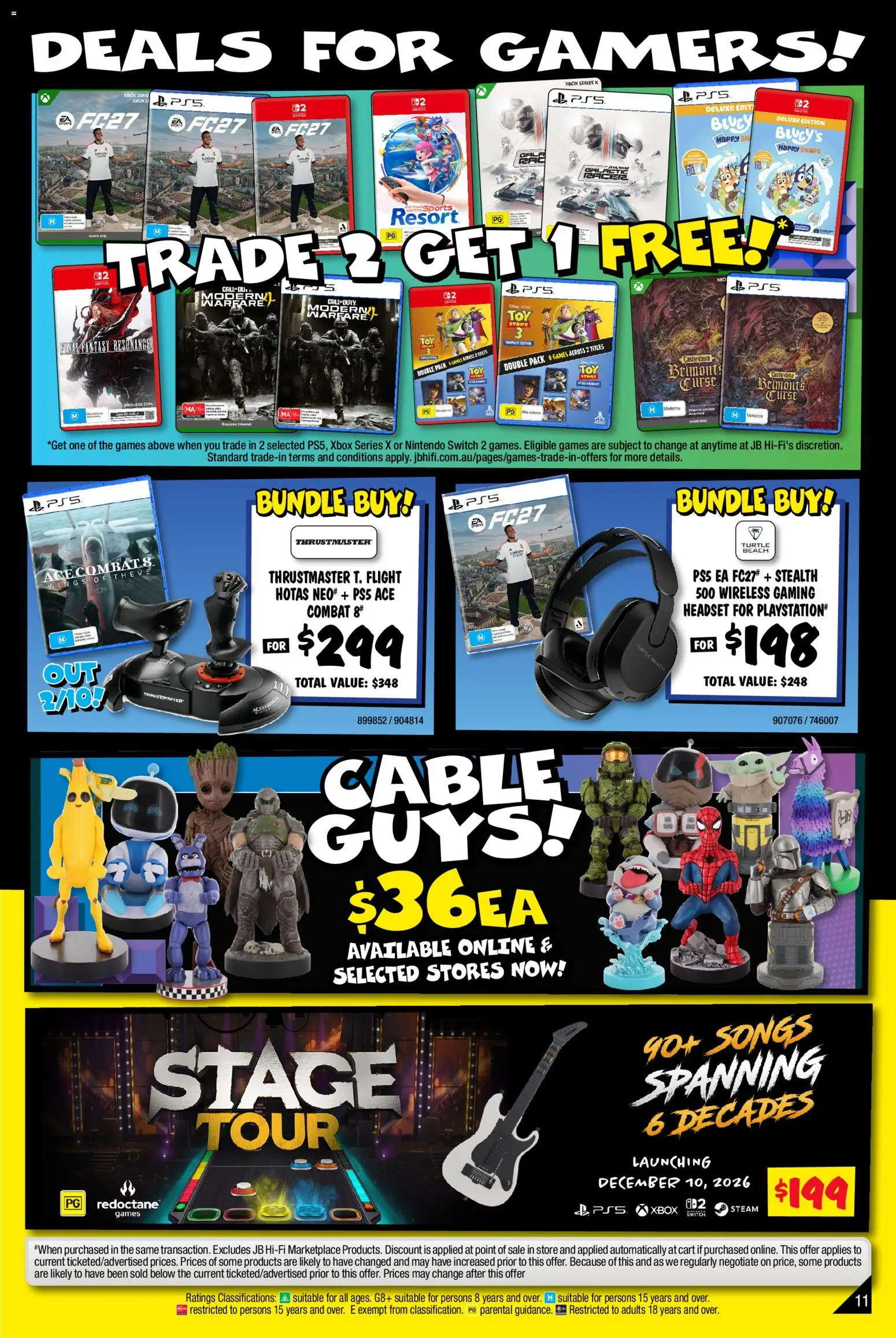 JB Hi-Fi catalogue - valid from 24/09/2026 | Page: 11 | Products: Camera, Headset, Cable, Xbox