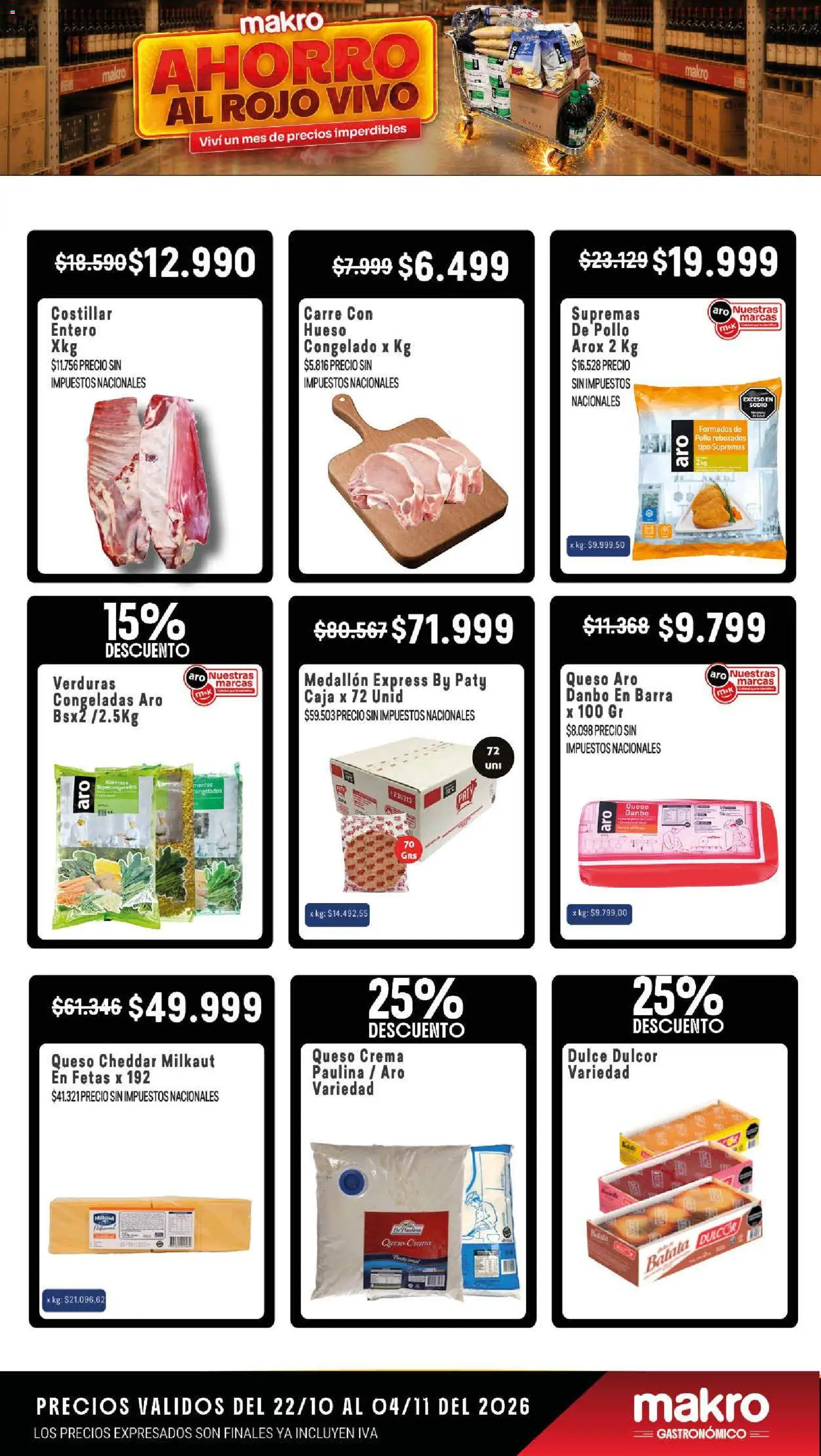 Makro - Ofertas Gastronómicas │ válido desde el 22/10/2026 | Página: 2
