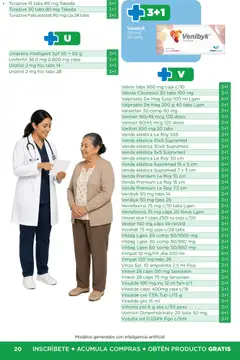 Vista previa de Chedraui folleto Plan de farmacia, nuevo folleto de la tienda, válido en México a partir del 01/07/2026 | Página: 20