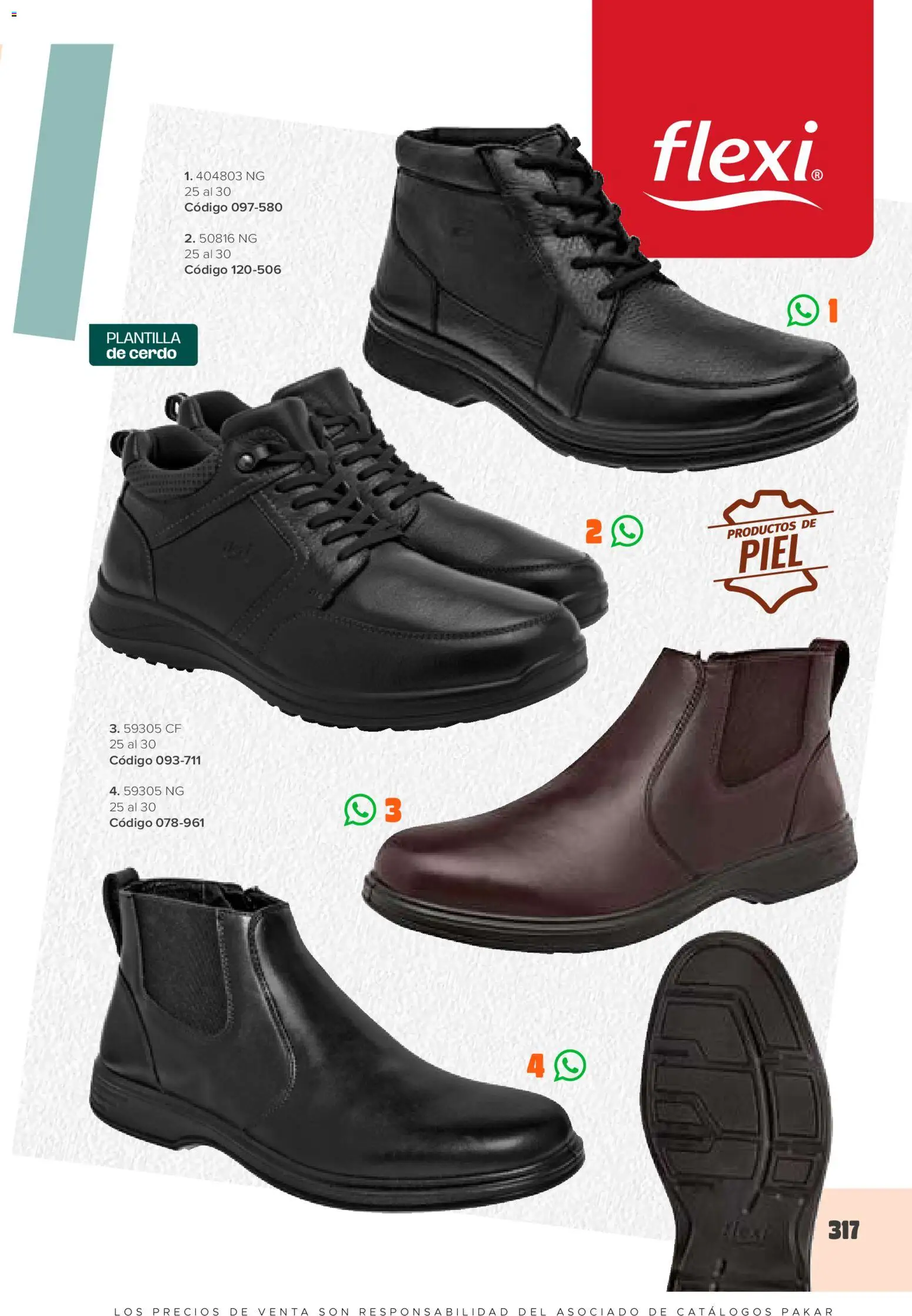 Nuevas ofertas de SC Pakar válidas en toda la República Mexicana desde el 30.01.2026. ¡Encuentra las mejores ofertas en SC Pakar catálogo Hombre! | Página: 317 | Productos: Cerdo