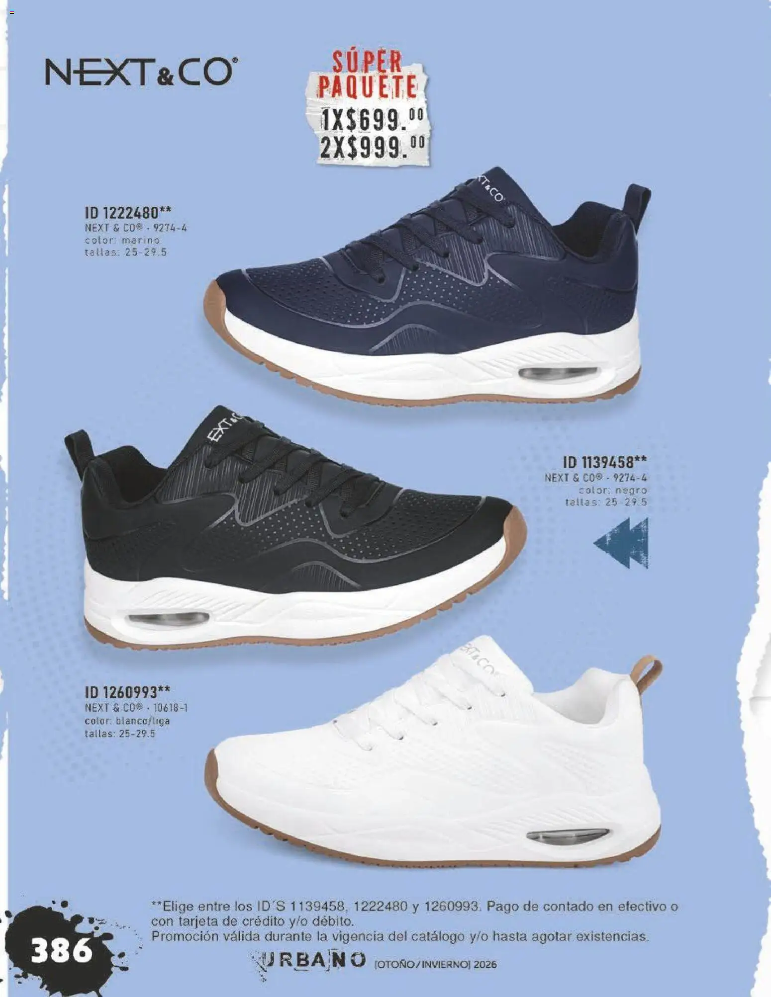 Nuevas ofertas de Price Shoes válidas en toda la República Mexicana desde el 31/07/2026. ¡Encuentra las mejores ofertas en Price Shoes catálogo Urbano! | Página: 386