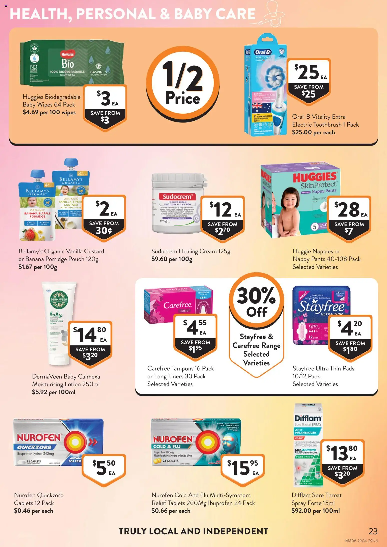 Foodworks catalogue - valid from 29.04.2026 | Page: 23 | Products: Seeds, Tampons, Tablets, Zinc