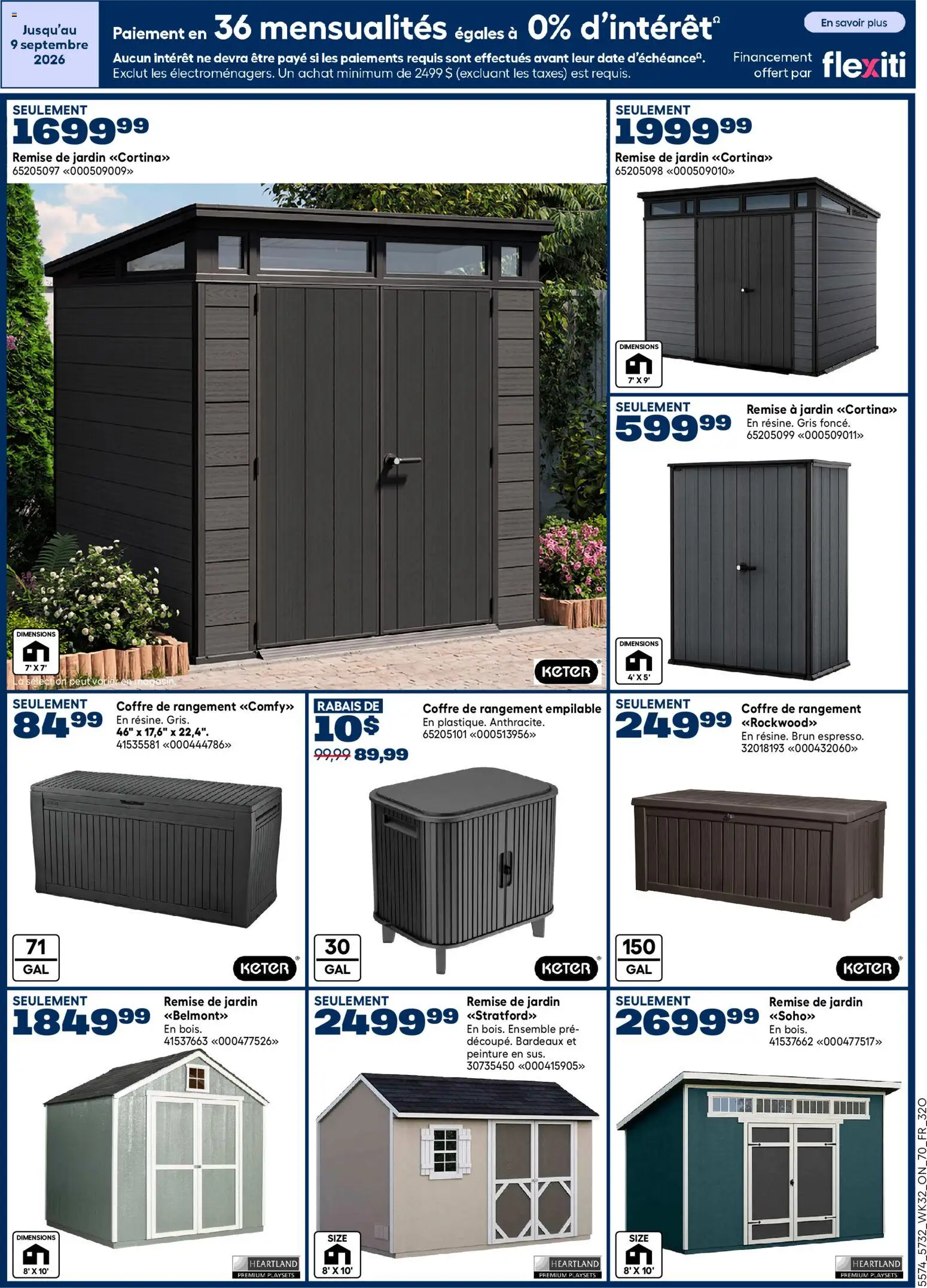 Rona flyer valid from Sep 3, 2026 | Page: 25