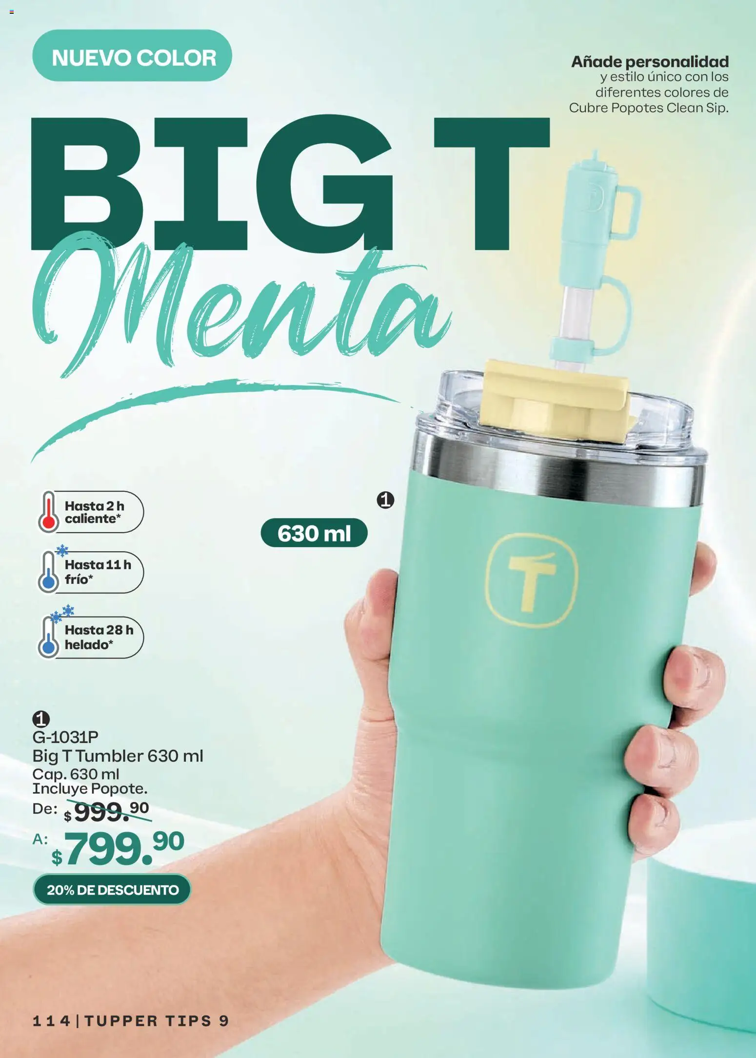 Nuevas ofertas de Tupperware válidas en toda la República Mexicana desde el 10/08/2026. ¡Encuentra las mejores ofertas en Tupperware catálogo! | Página: 114 | Productos: Tupper