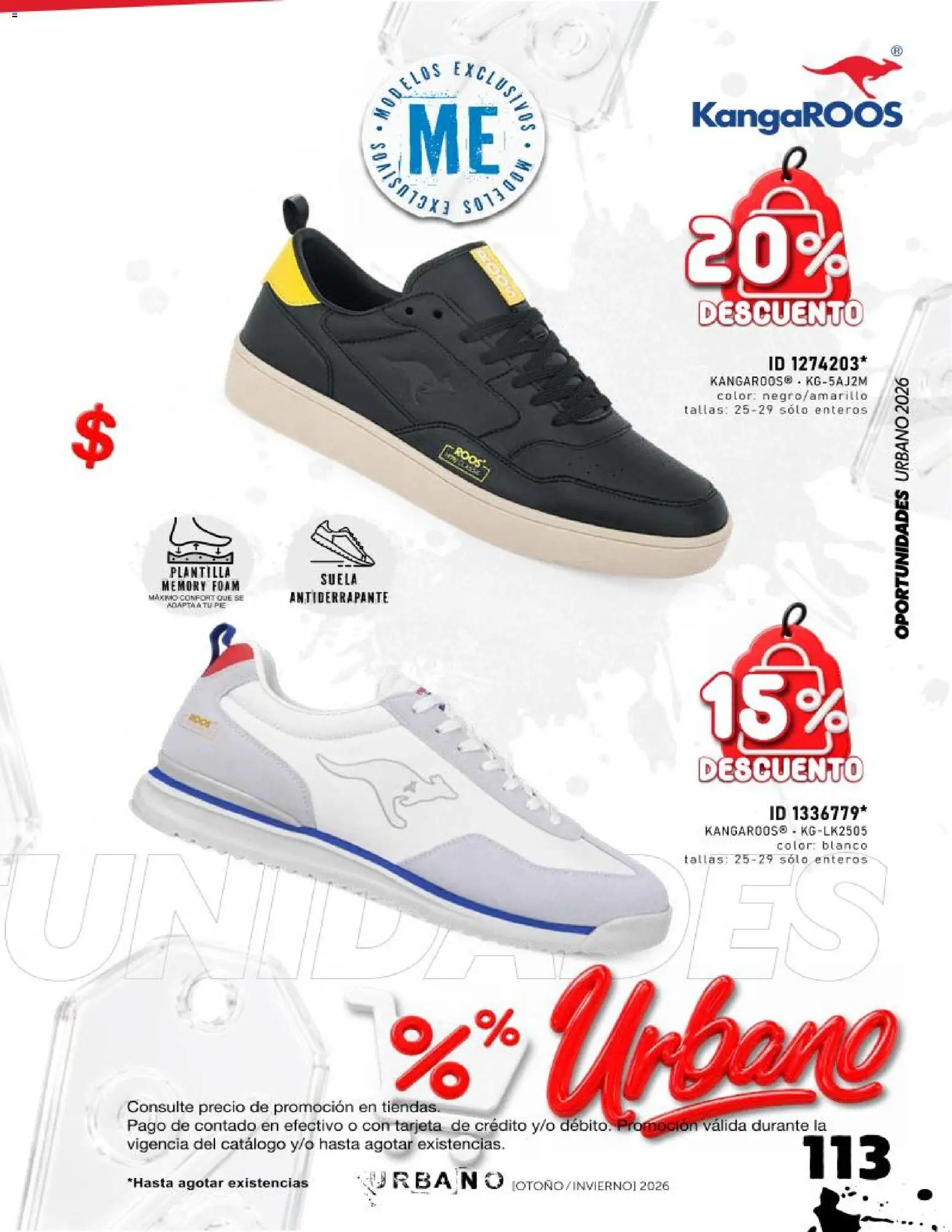 Nuevas ofertas de Price Shoes válidas en toda la República Mexicana desde el 15/10/2026. ¡Encuentra las mejores ofertas en Price Shoes catálogo Urbano! | Página: 111