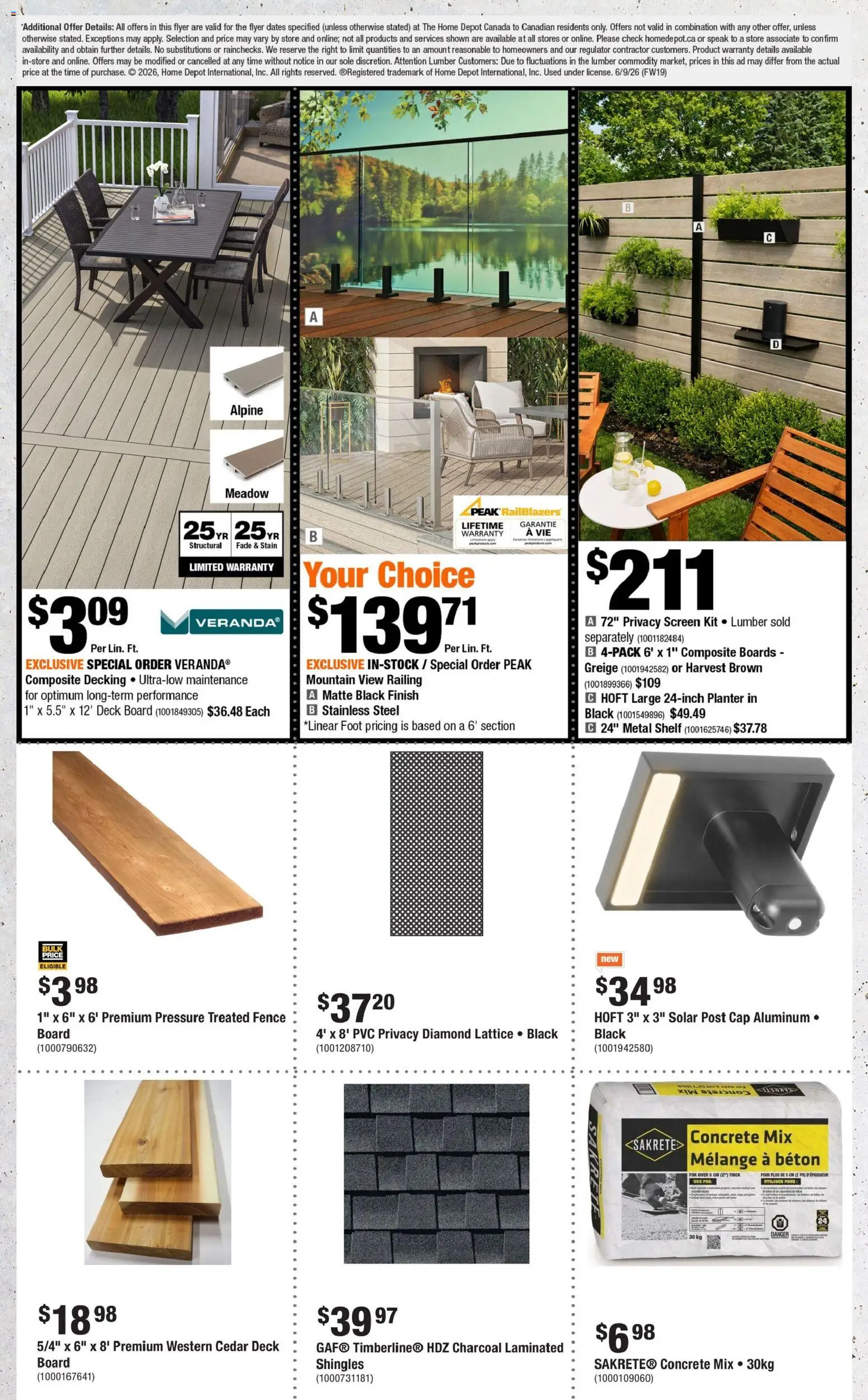 Home Depot flyer valid from 11.06.2026 | Page: 8 | Products: Cap, Shelf