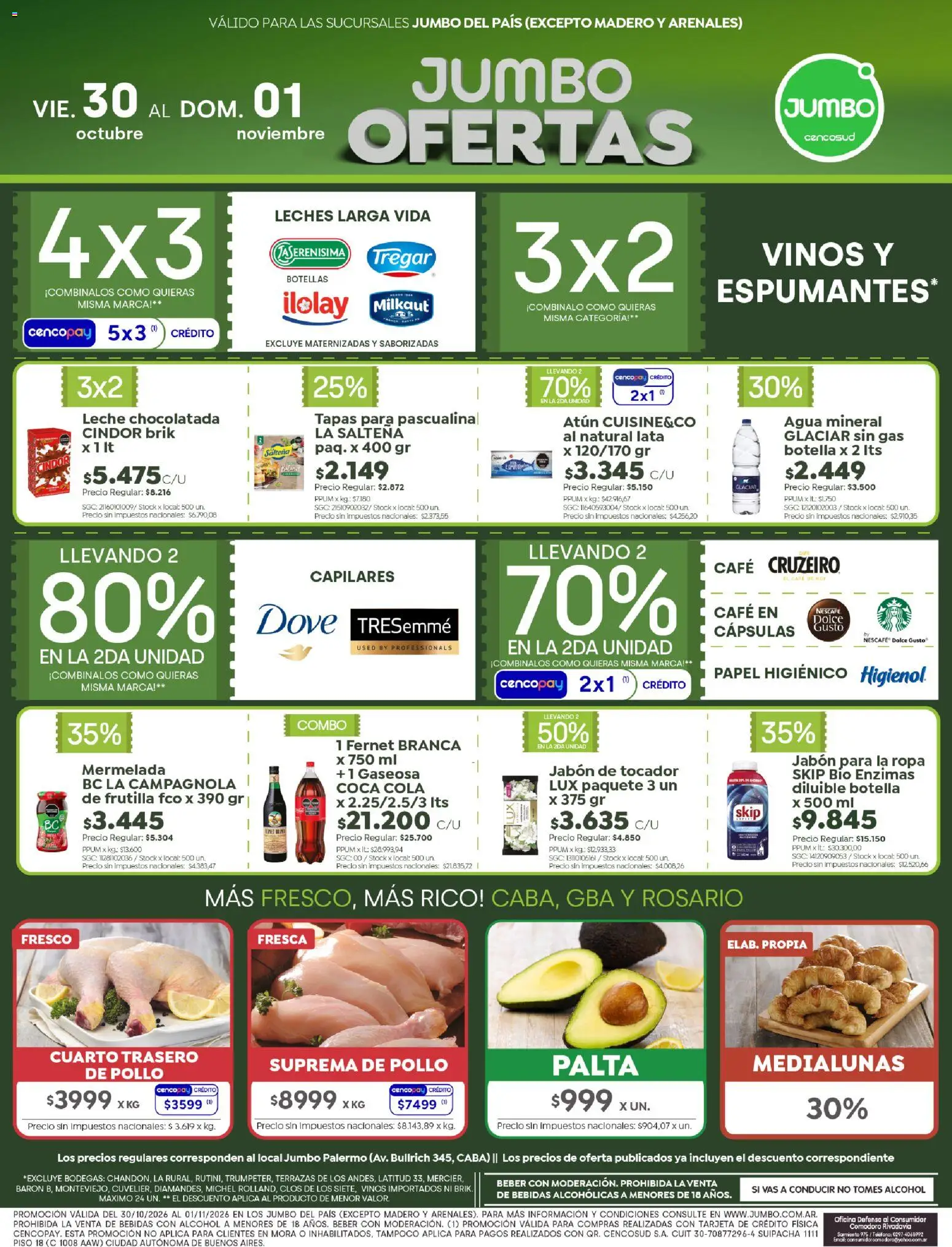 Jumbo - Ofertas | Rosario │ válido desde el 30/10/2026 | Página: 1