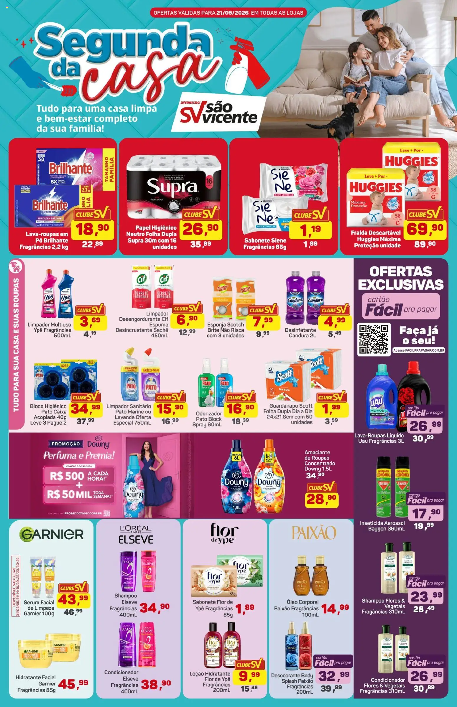 Supermercados São Vicente Folheto - válido de 21/09/2026 | Página: 1