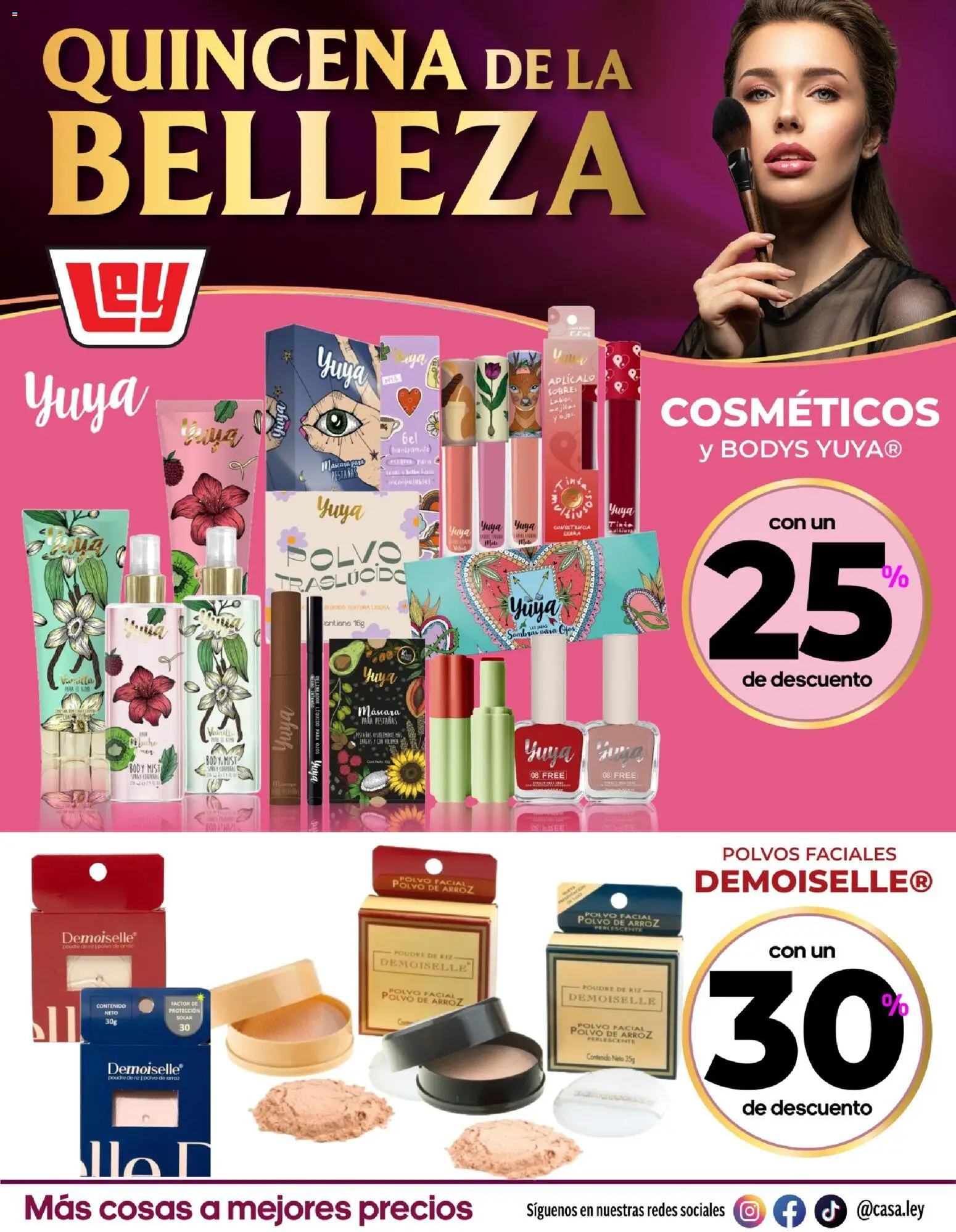 Nuevas ofertas de Casa Ley válidas en toda la República Mexicana desde el 15/07/2026. ¡Encuentra las mejores ofertas en Casa Ley folleto Quincena de la Belleza! | Página: 8