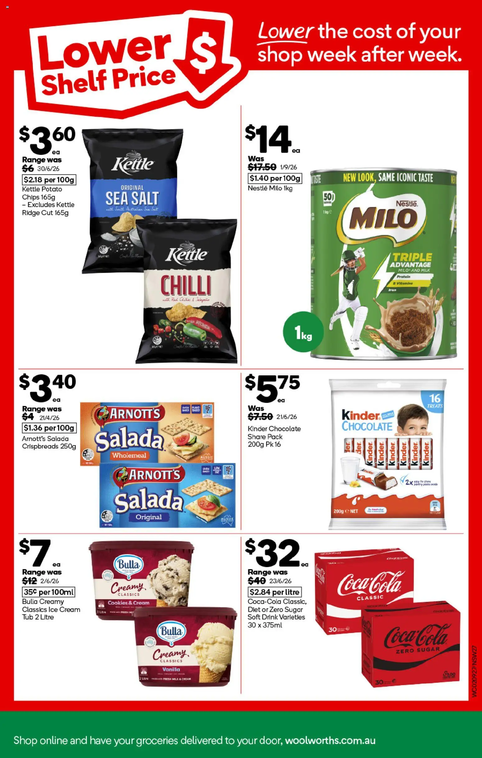 Woolworths catalogue - valid from 02/09/2026 | Page: 27 | Products: Cream, Salt, Cookies, Vanilla
