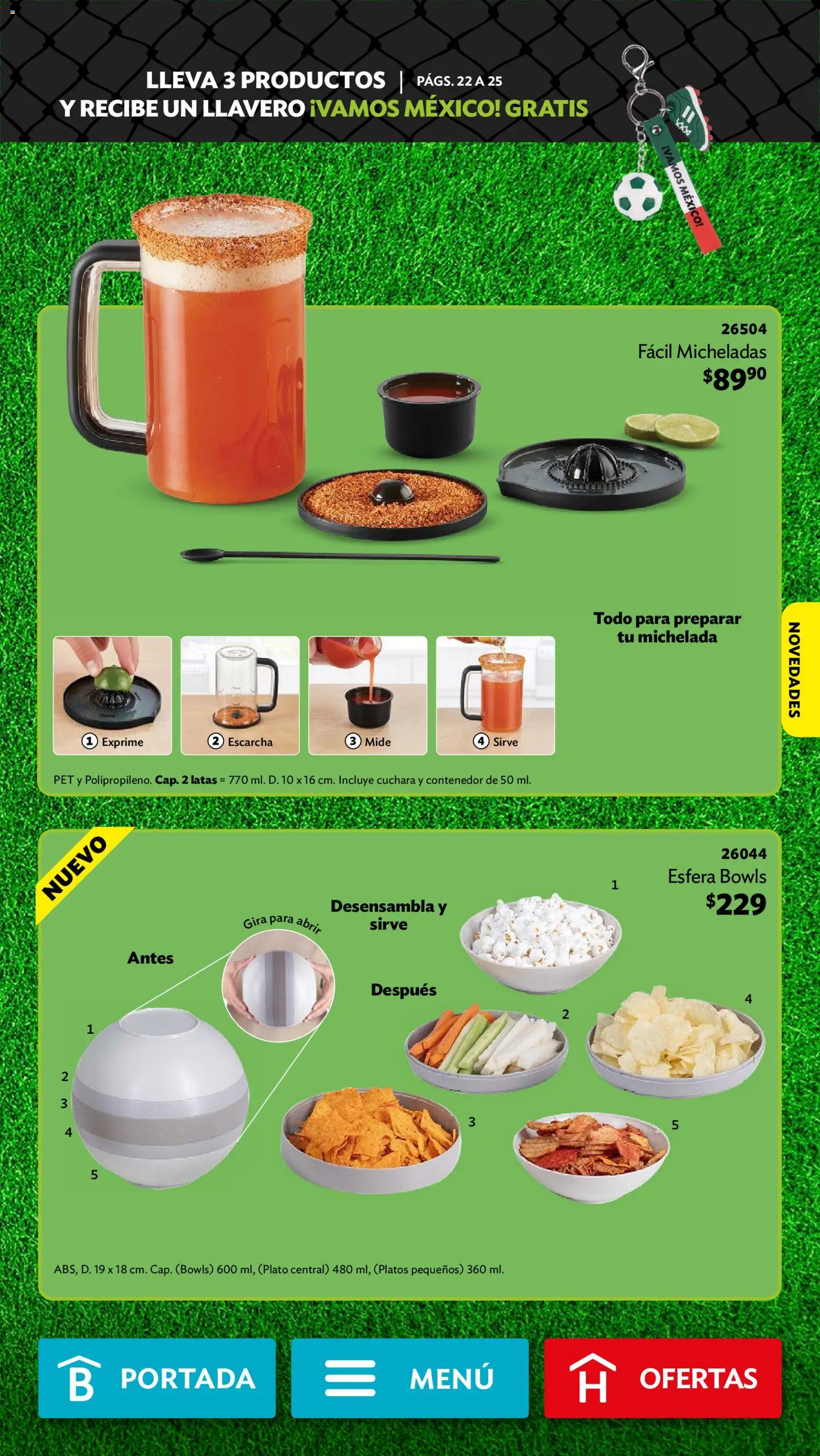 Nuevas ofertas de Betterware válidas en toda la República Mexicana desde el 01.06.2026. ¡Encuentra las mejores ofertas en Betterware campaña 6 2026! | Página: 25