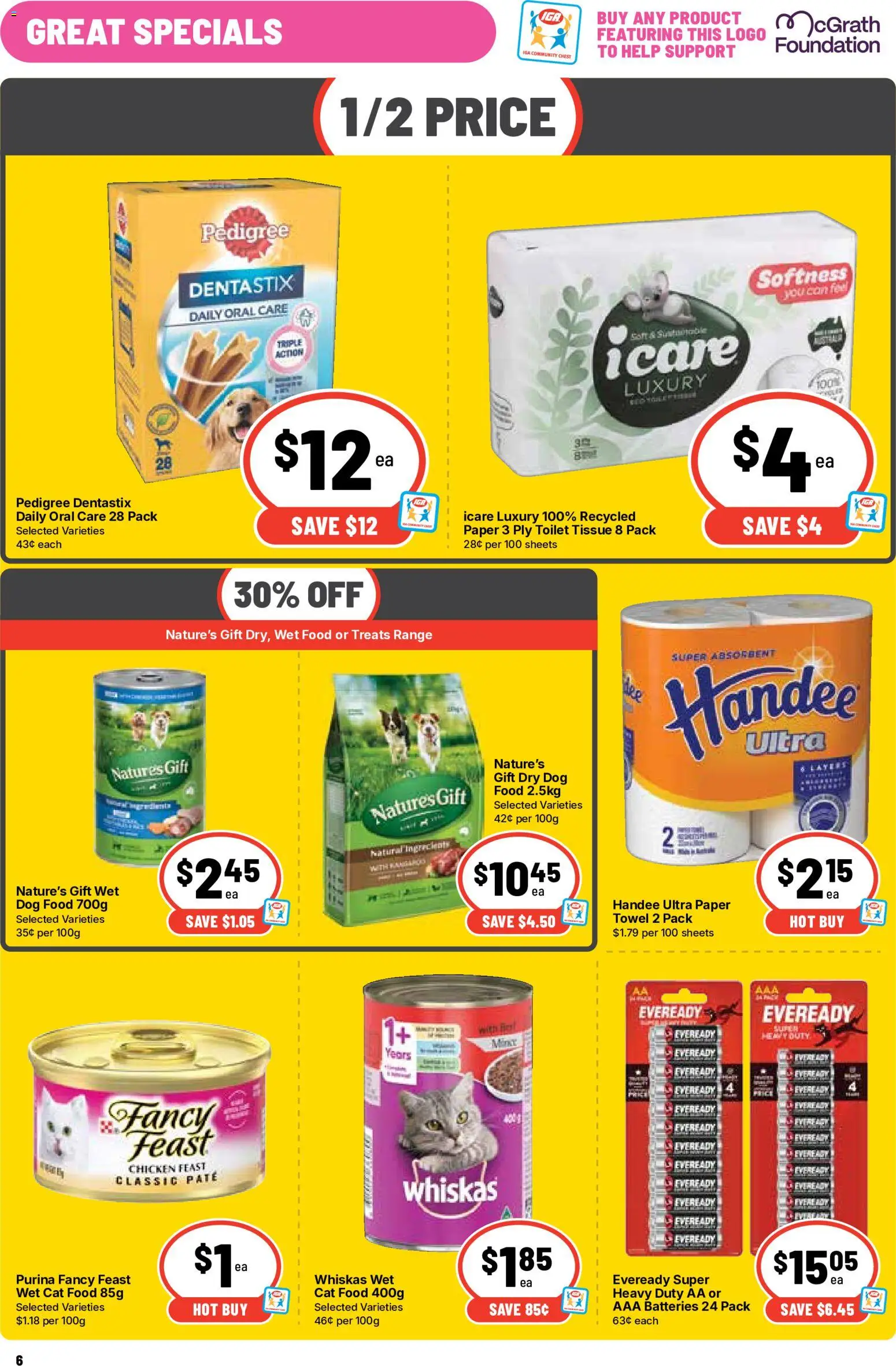 Ritchies catalogue - valid from 23/09/2026 | Page: 6 | Products: Food, Toilet, Dog food, Foundation