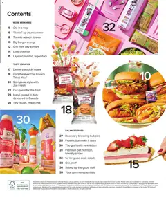 Preview of WORLD OF FLAVOURS PEAMEAL BACON SANDWICH, Peameal Bacon Sandwich Flavoured Potato Chips from shop No Frills valid from 14.05.2026 | Page: 3 | Products: Chips, PC, Grill, Juice