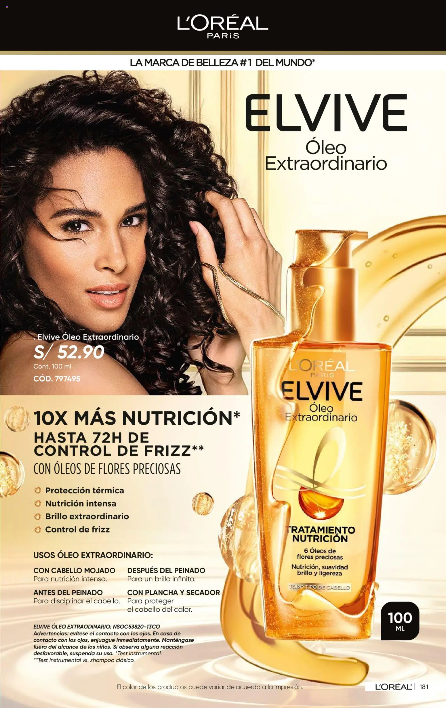 Catálogo Azzorti válido desde 27/07/2026 | Página: 183 | Productos: Shampoo, Plancha, Peinado, Flores