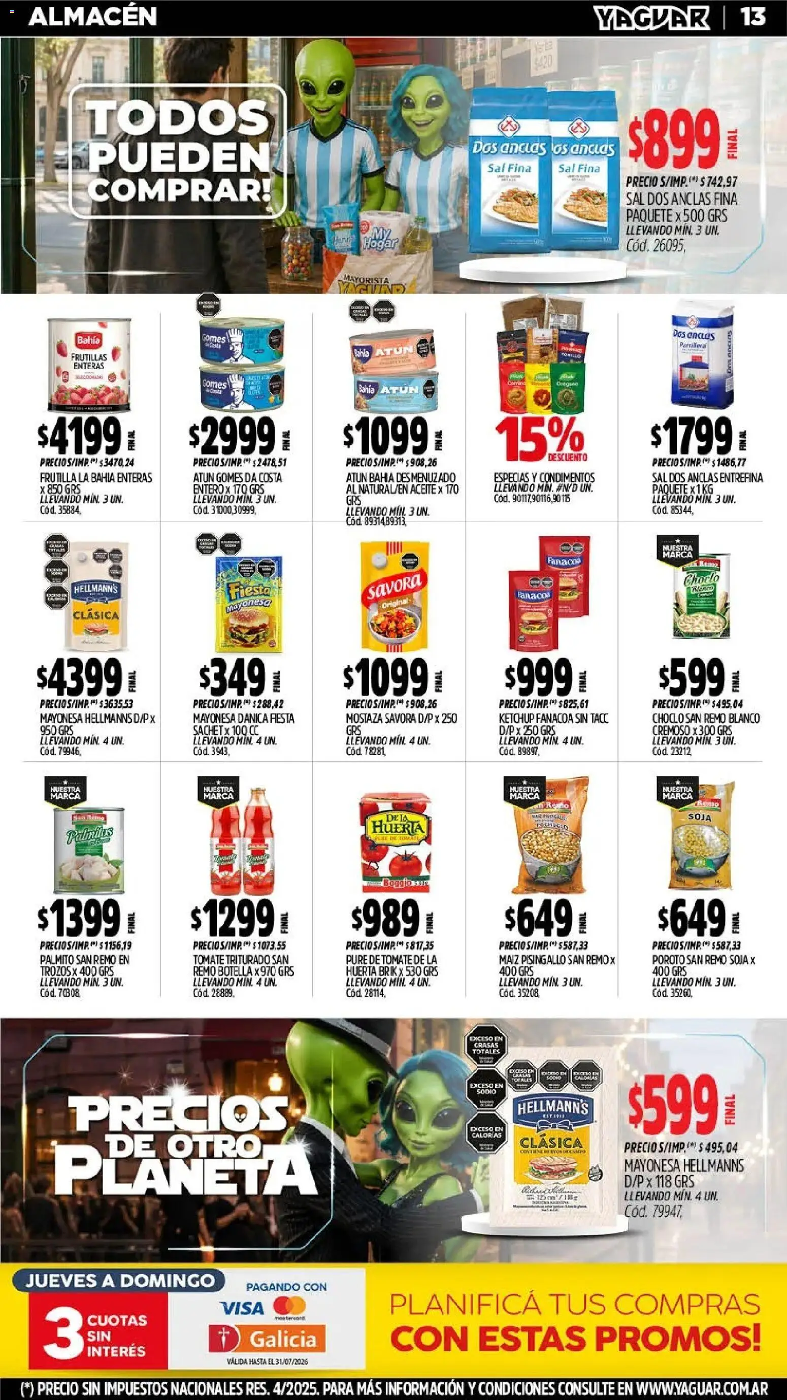 Yaguar - Oferta Semanal Buenos Aires │ válido desde el 13/07/2026 | Página: 15