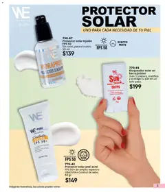 Vista previa de Cklass catálogo Verano WE, nuevo folleto de la tienda, válido en México a partir del 05.03.2026 | Página: 3 | Productos: Bloqueador, Mate, Maquillaje, Protector solar