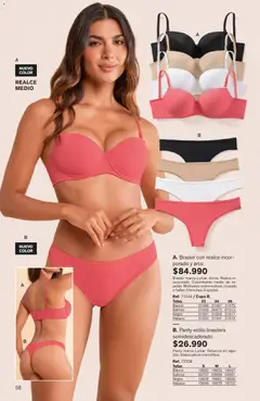 Leonisa catálogo C08/2026 -  Vista previa de la revista de la tienda Leonisa valido desde el 15.05.2026 | Página: 58 | Productos: Brasier