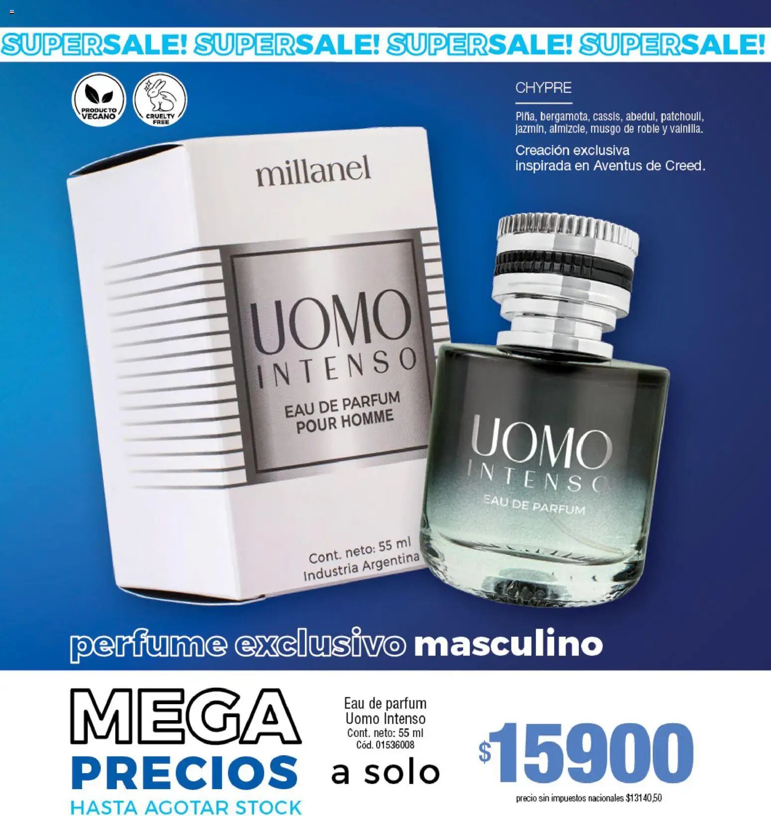 Millanel - Catálogo │ válido desde el 20/07/2026 | Página: 109 | Productos: Perfume