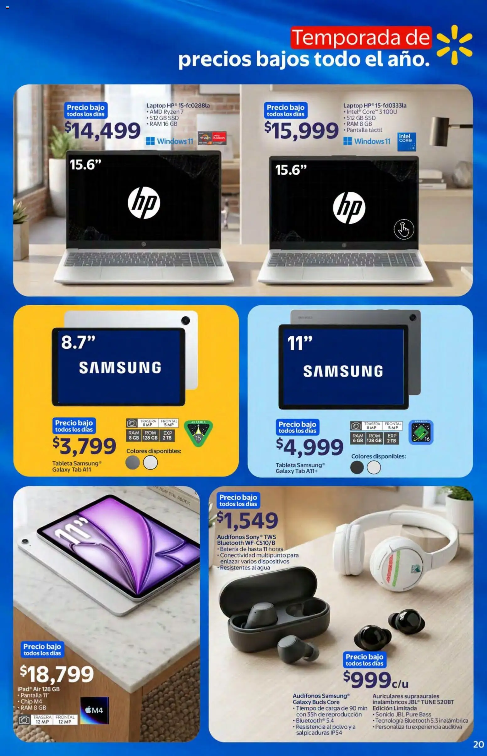Nuevas ofertas de Walmart válidas en toda la República Mexicana desde el 22/07/2026. ¡Encuentra las mejores ofertas en Walmart folleto! | Página: 20