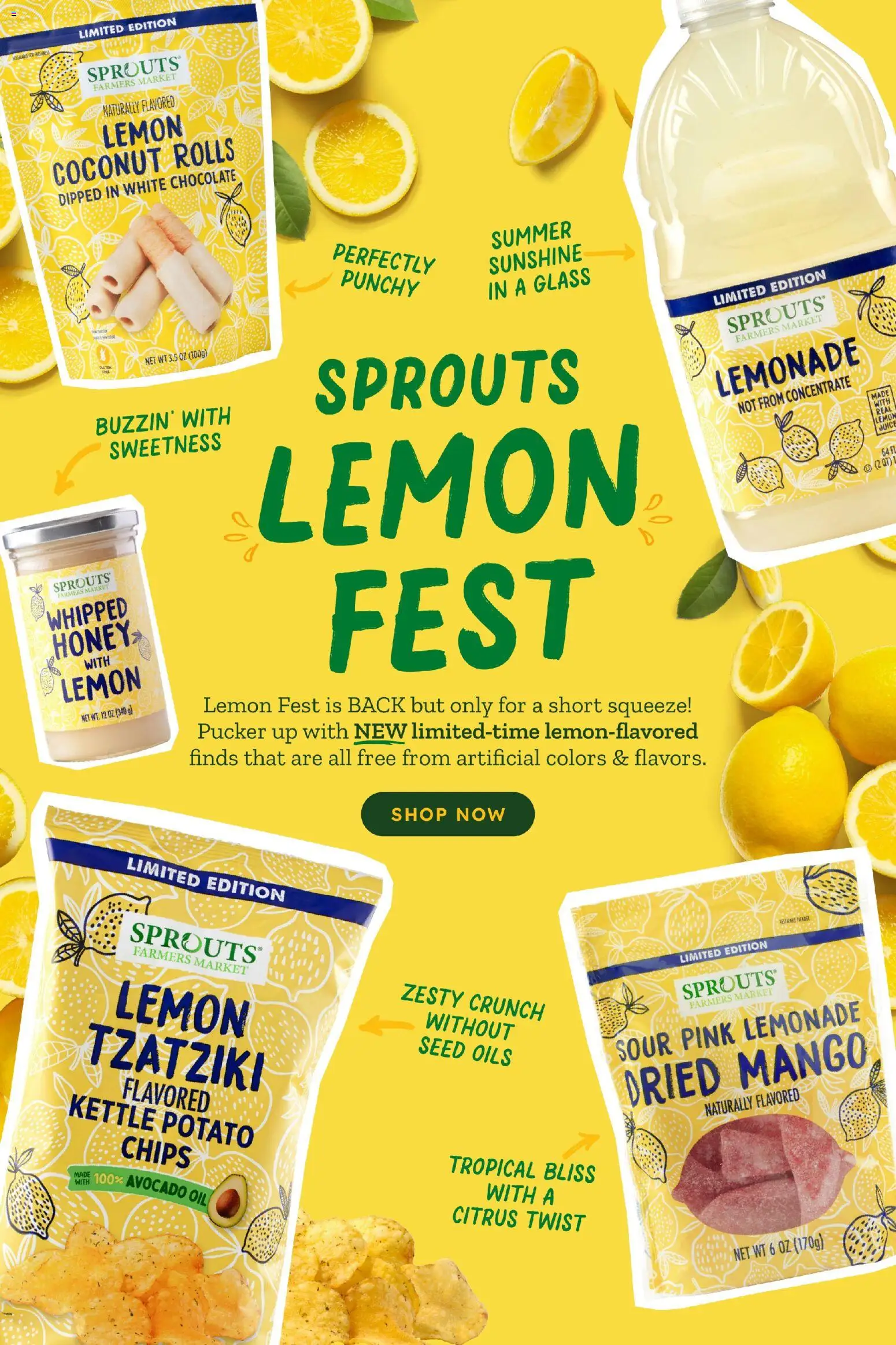 Sprouts Weekly Ad - valid from 27.05.2026 | Page: 5 | Products: Chocolate, Chips, Lemon, Mango