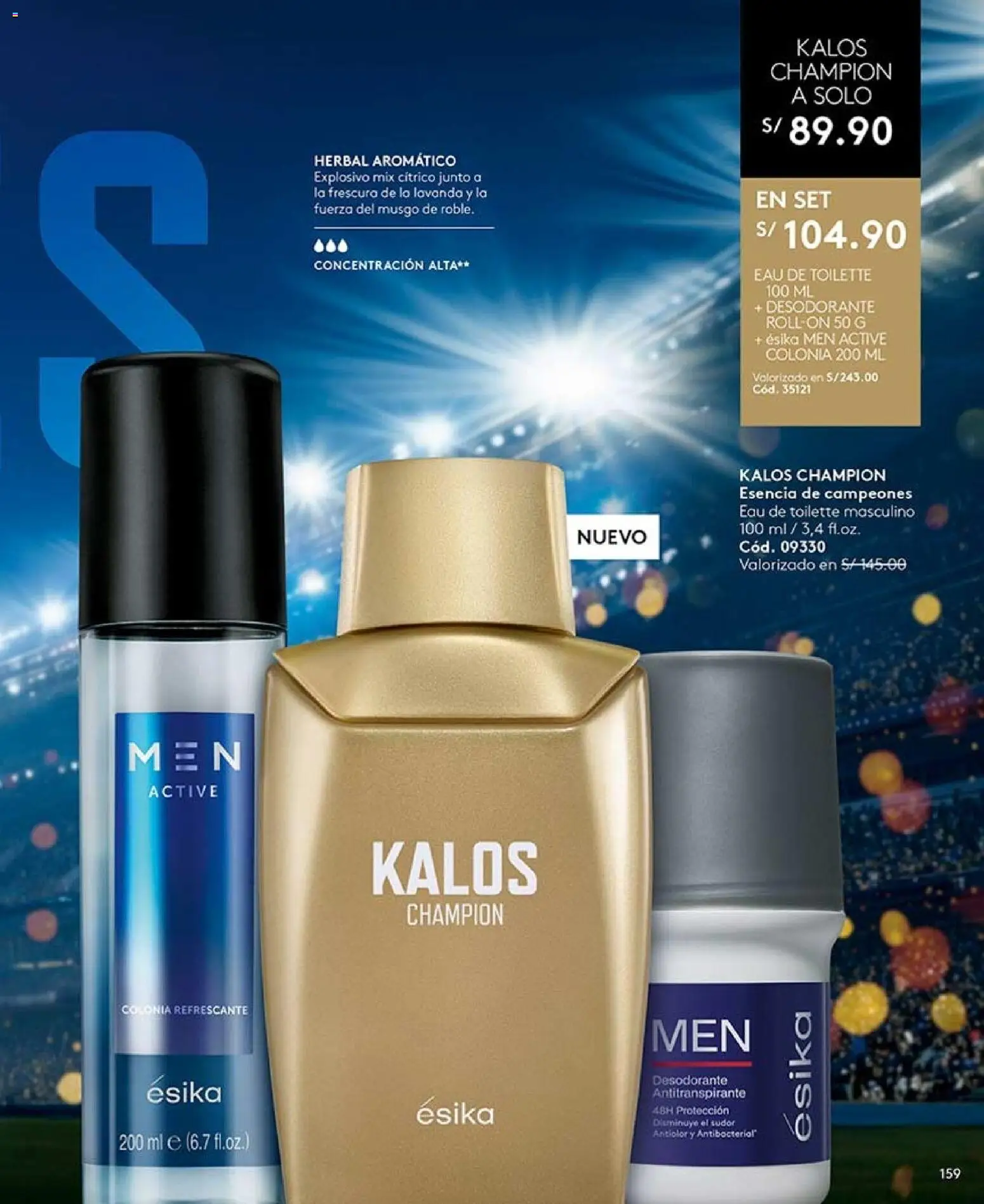Catálogo Ésika válido desde 11/07/2026 | Página: 171 | Productos: Desodorante, Antitranspirante, EAU de Toilette