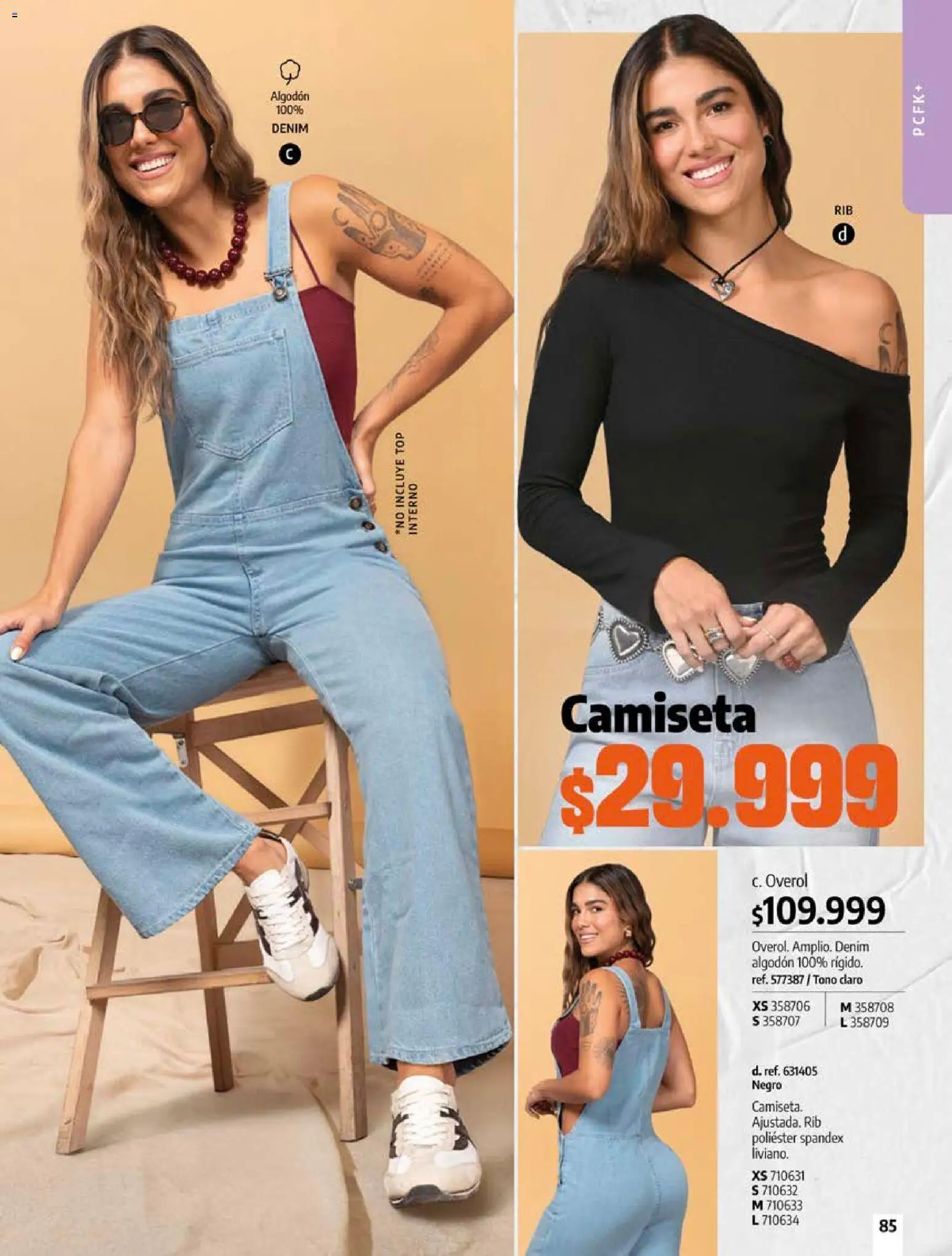 Pacifika revista - valida desde el 20.05.2026 | Página: 86 | Productos: Algodón, Camiseta, Top, Overol