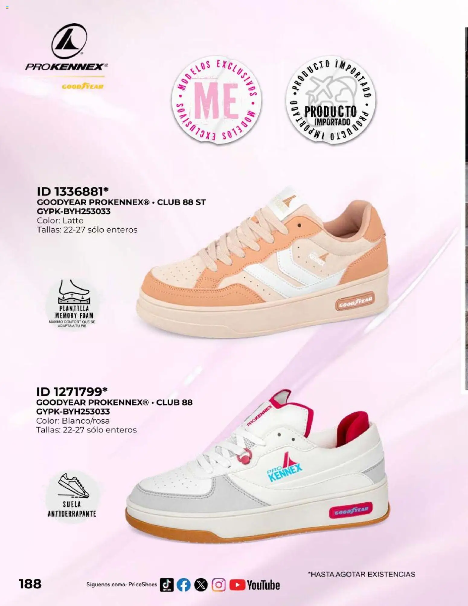 Nuevas ofertas de Price Shoes válidas en toda la República Mexicana desde el 01/10/2026. ¡Encuentra las mejores ofertas en Price Shoes catálogo Exclusivos! | Página: 188