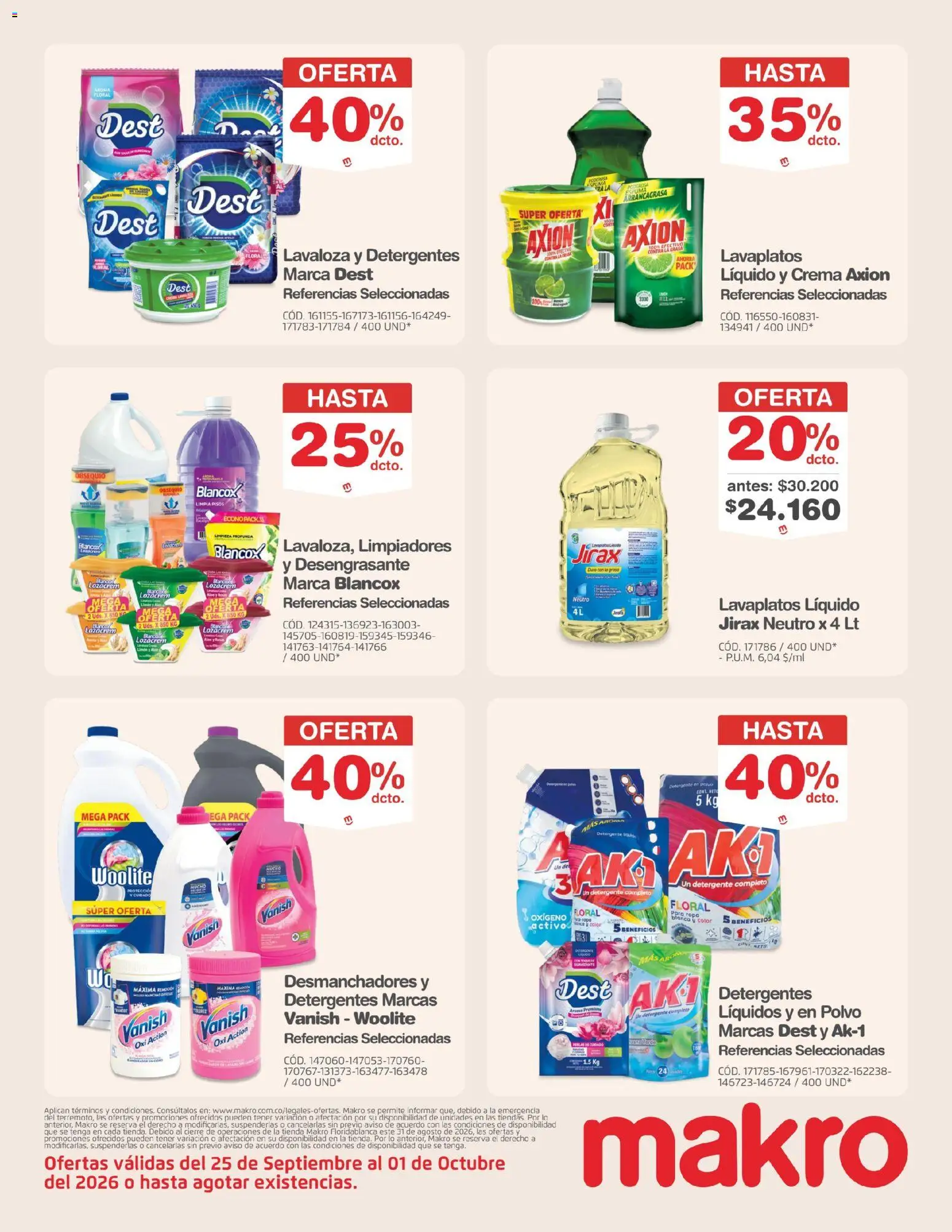 Makro revista - valida desde el 25/09/2026 | Página: 28