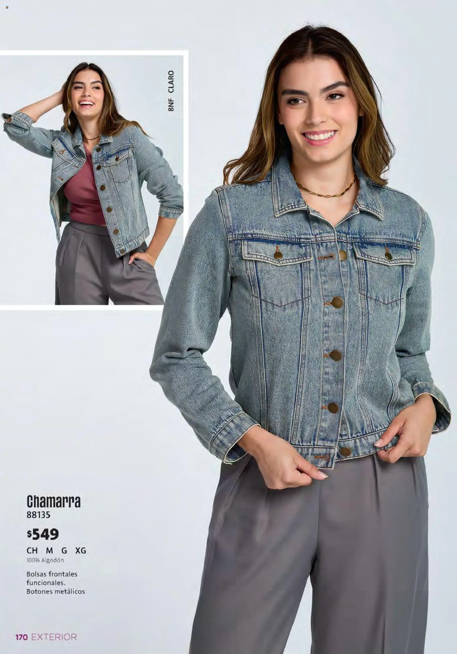 Nuevas ofertas de Ilusión válidas en toda la República Mexicana desde el 01/09/2026. ¡Encuentra las mejores ofertas en Ilusión catálogo Otoño! | Página: 172 | Productos: Chamarra, Algodón