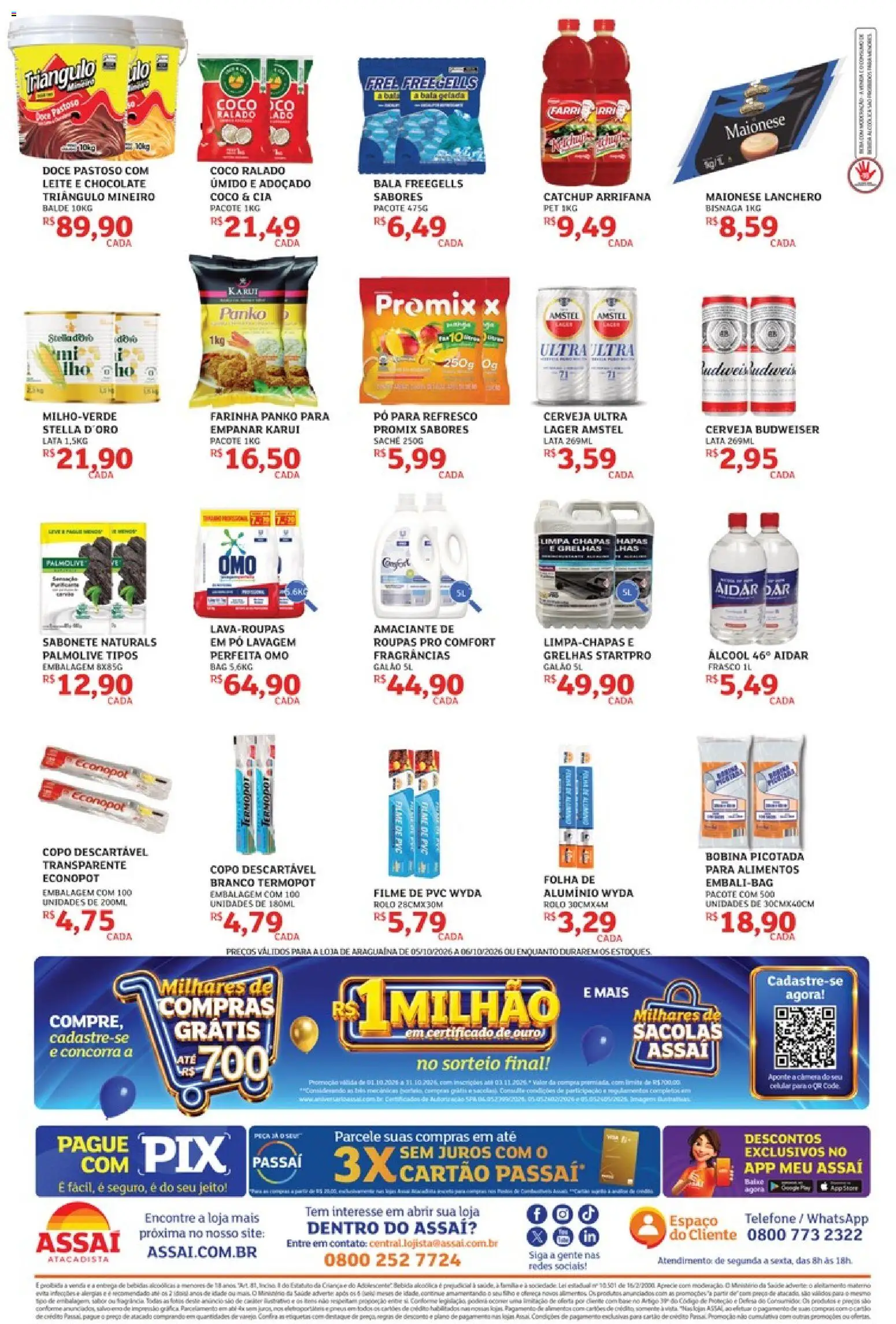 Assaí Atacadista Folheto - válido de 05/10/2026 | Página: 2