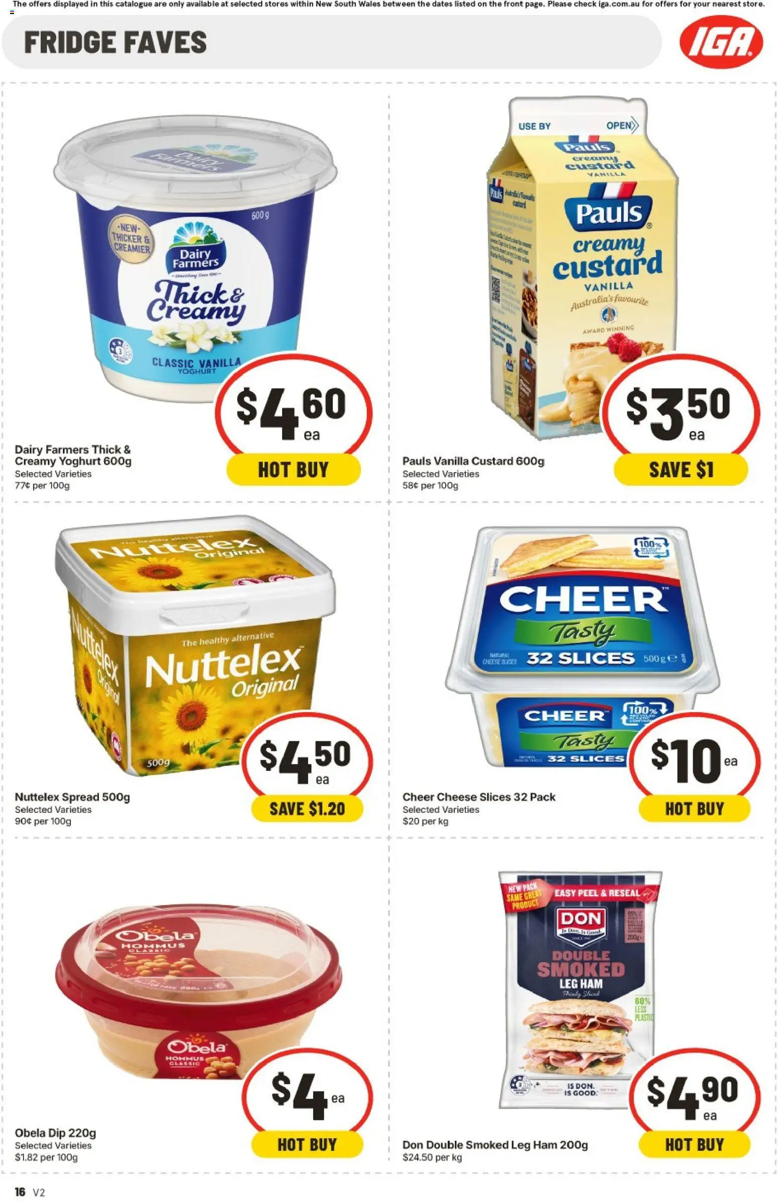 IGA catalogue - valid from 30/09/2026 | Page: 12 | Products: Dairy, Ham, Peel, Vanilla