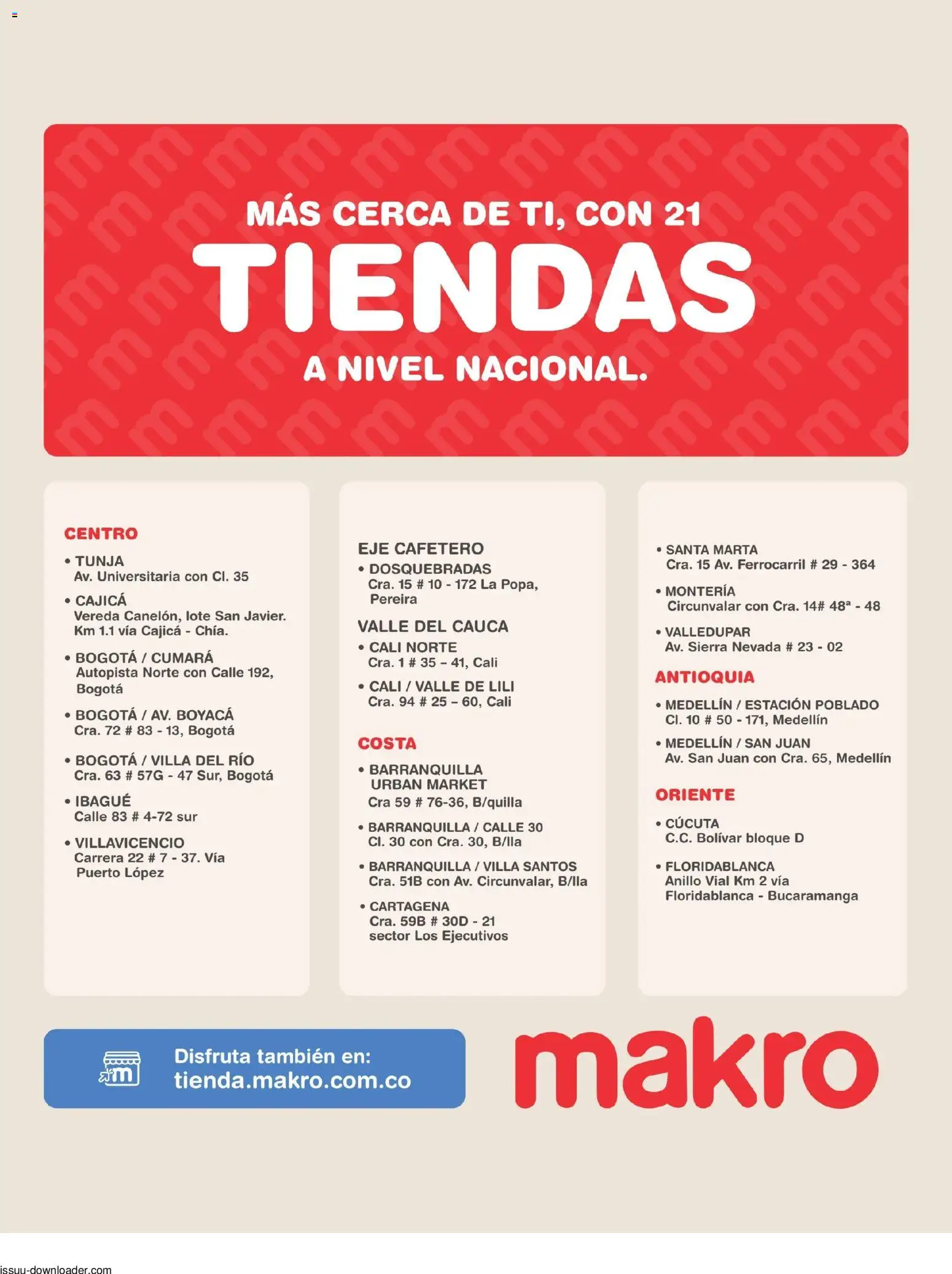 Makro revista - valida desde el 10.04.2026 | Página: 32 | Productos: Anillo, Sierra