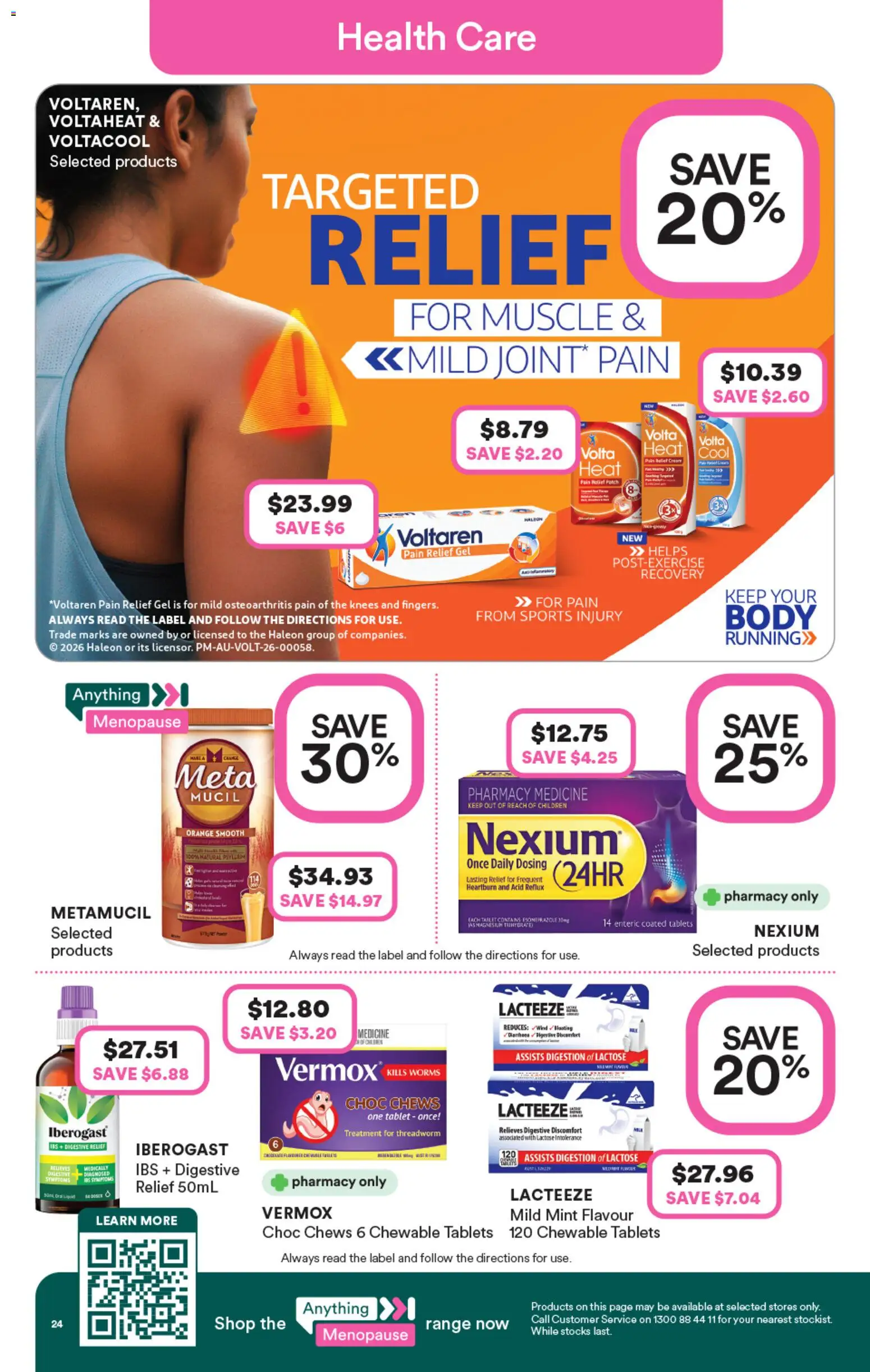 Priceline Pharmacy catalogue - valid from 10/09/2026 | Page: 24 | Products: Tablet, Treatment, Tablets, Pain relief