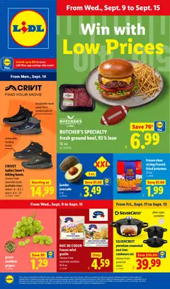 Preview of Lidl weekly ads valid from 09/09/2026
