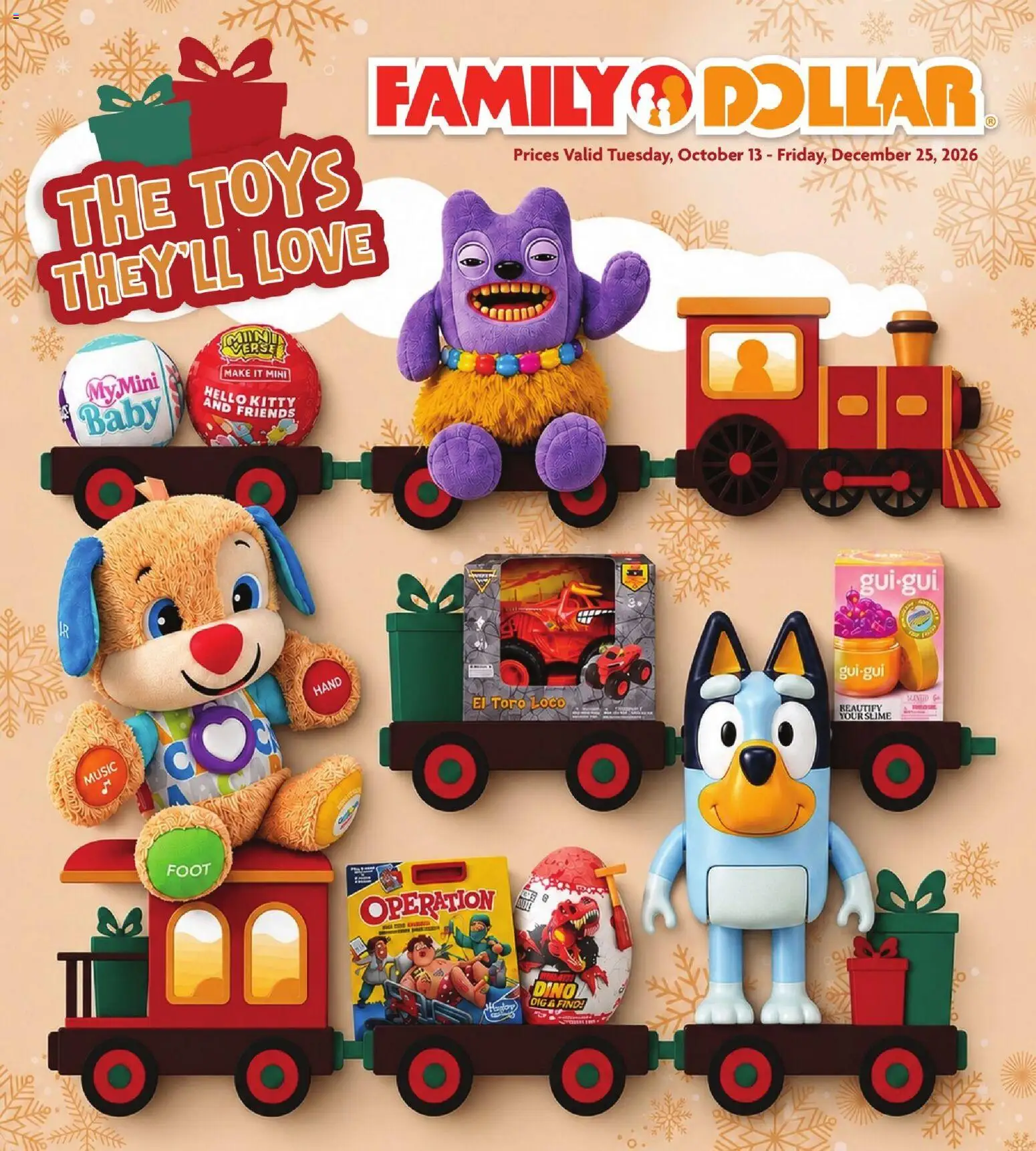 Family Dollar Toy Book - valid from 10/13/2026 | Page: 1
