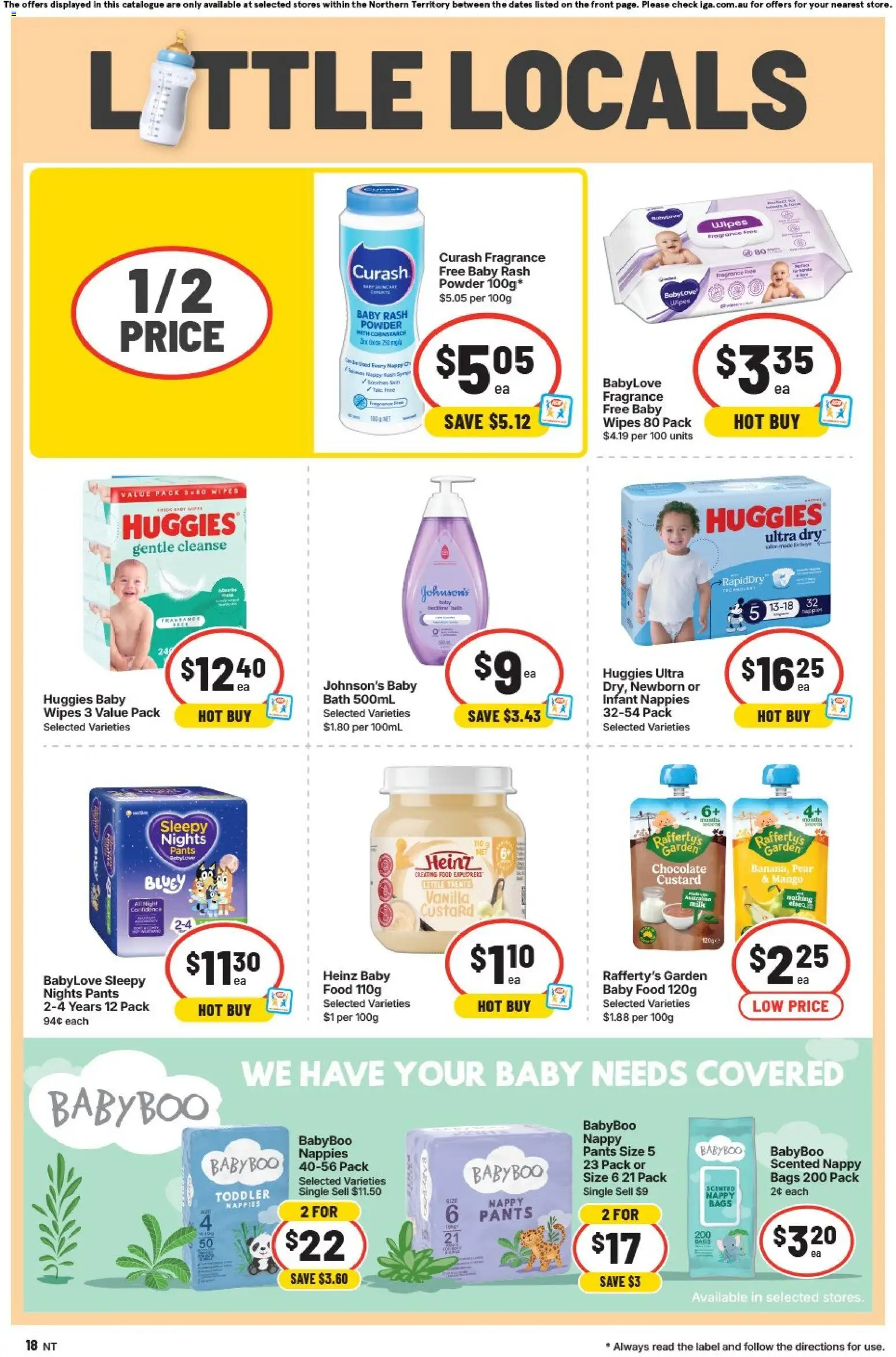 IGA catalogue - valid from 05/08/2026 | Page: 20 | Products: Fragrance, Nappies, Baby food, Mango