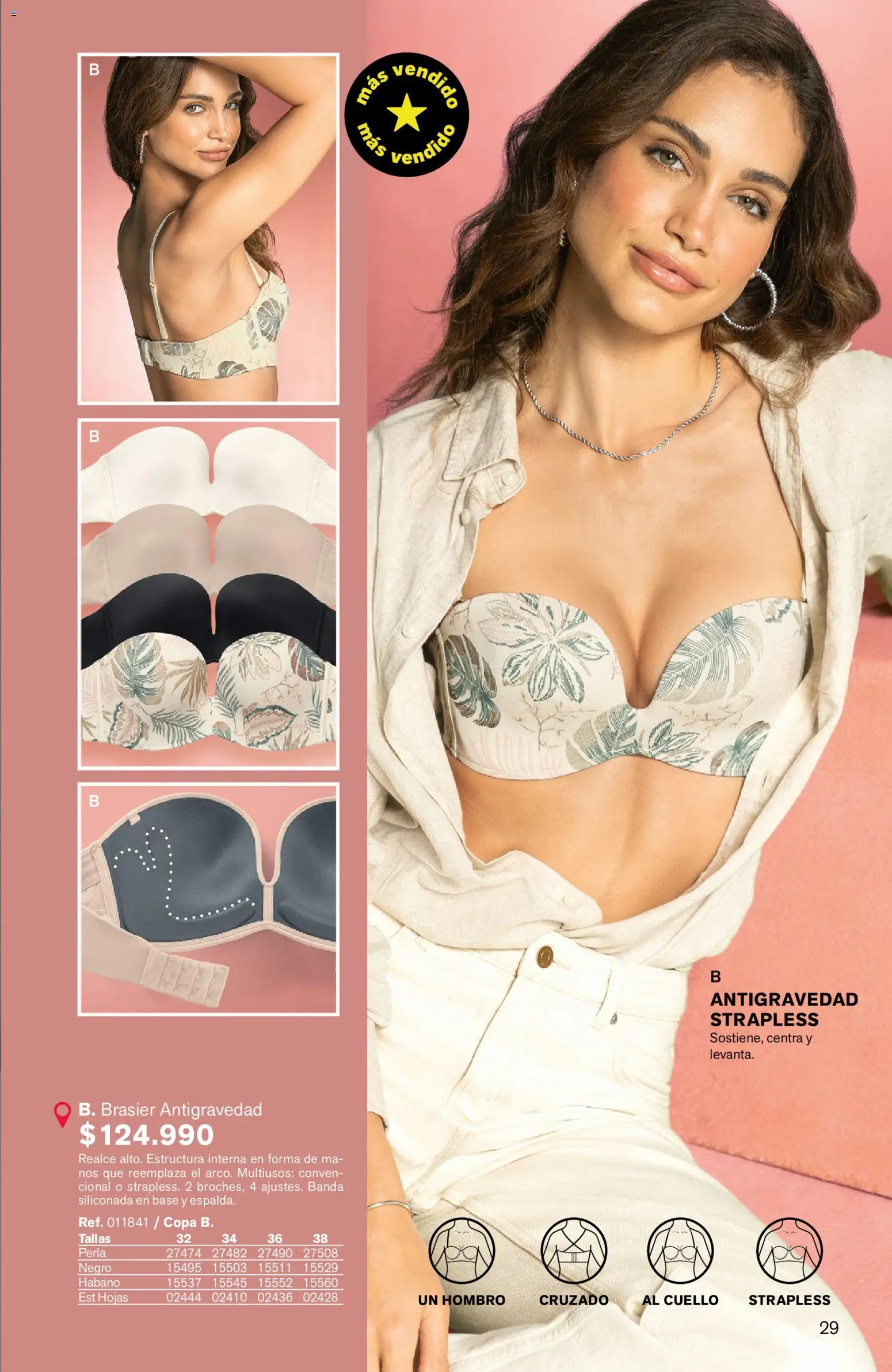 Leonisa revista - valida desde el 24/08/2026 | Página: 29 | Productos: Brasier, Hombro, Cuello