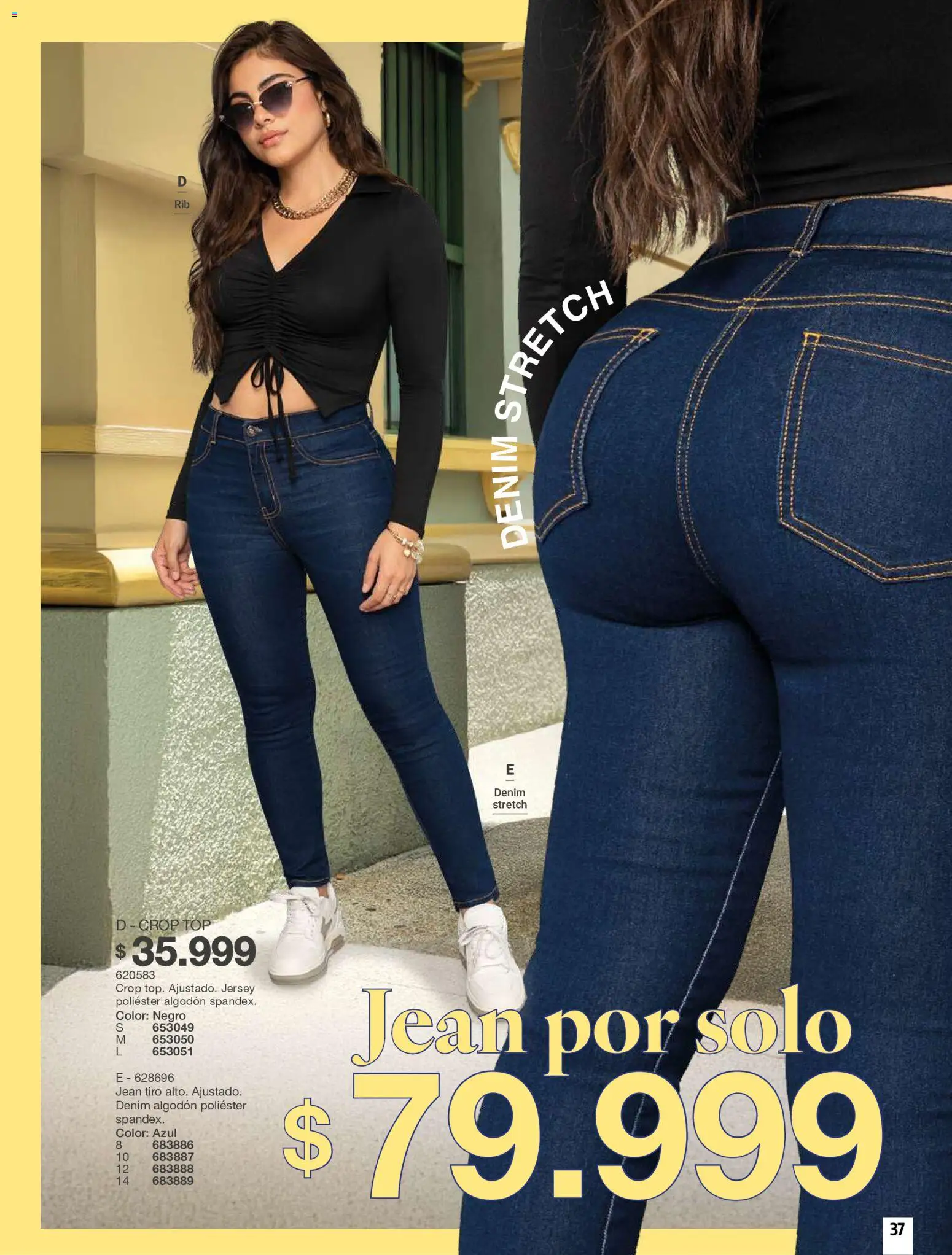 Carmel revista - valida desde el 01/07/2026 | Página: 37 | Productos: Algodón, Jean, Top
