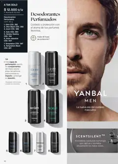 Yanbal catálogo C09/2026 -  Vista previa de la revista de la tienda Yanbal valido desde el 15/08/2026 | Página: 122 | Productos: Sobre, Perfumes, Desodorante, Antitranspirante